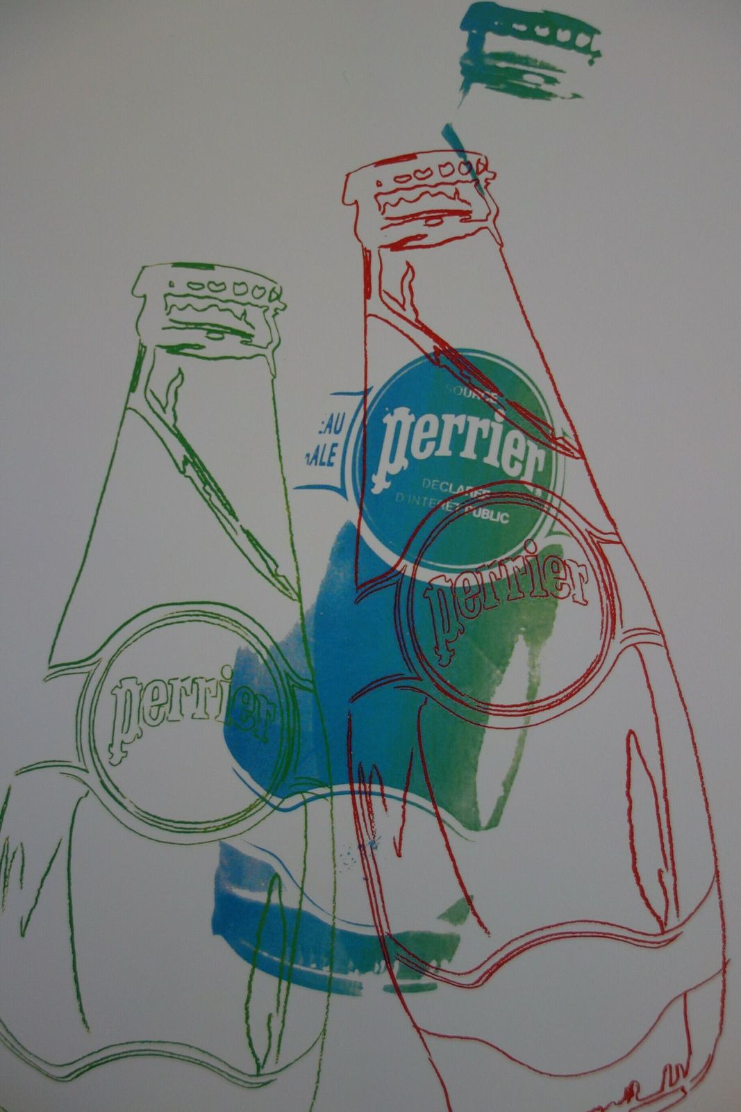 Fine Pop Art Limited Edition Trial Proof Print, Andy Warhol, Signed & Stamped With Estate Stamp photo furniture