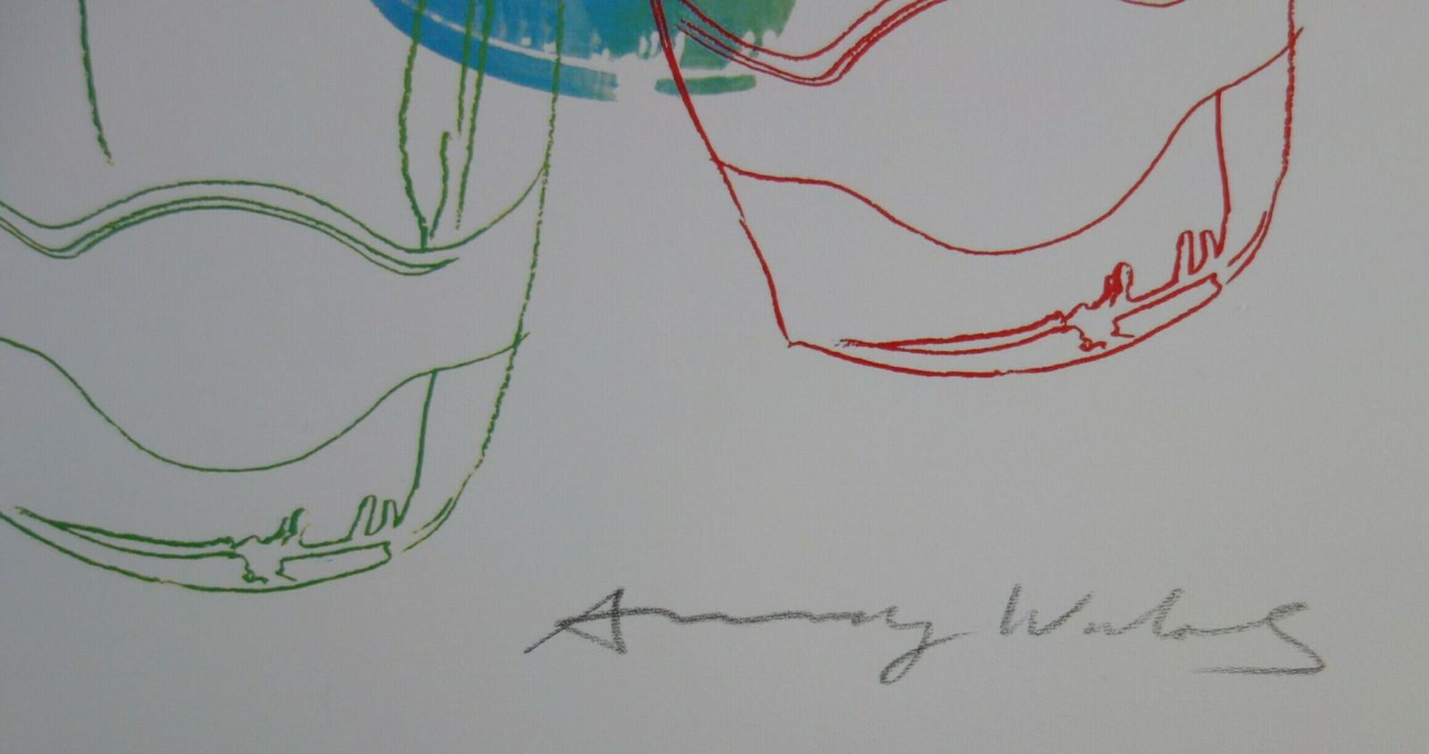 Fine Pop Art Limited Edition Trial Proof Print, Andy Warhol, Signed & Stamped With Estate Stamp photo for sale