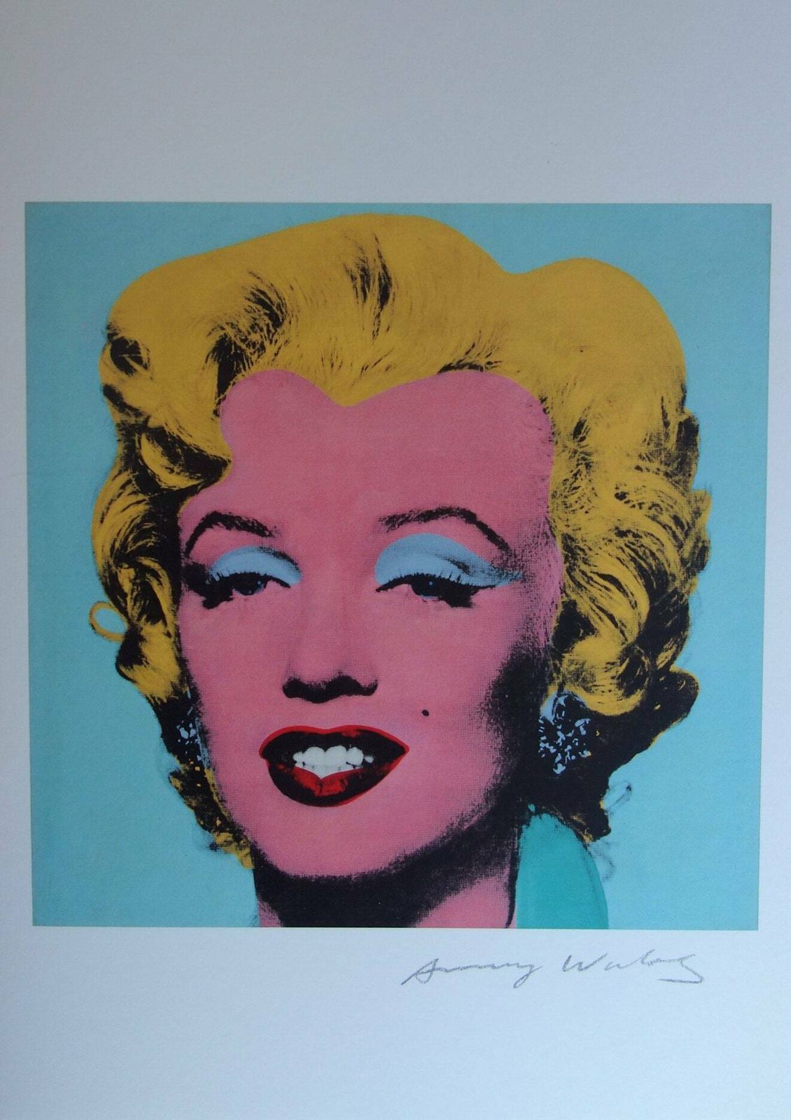 Fine Pop Art Limited Edition Print – Marylin Monroe, Andy Warhol, Signed & Numbered