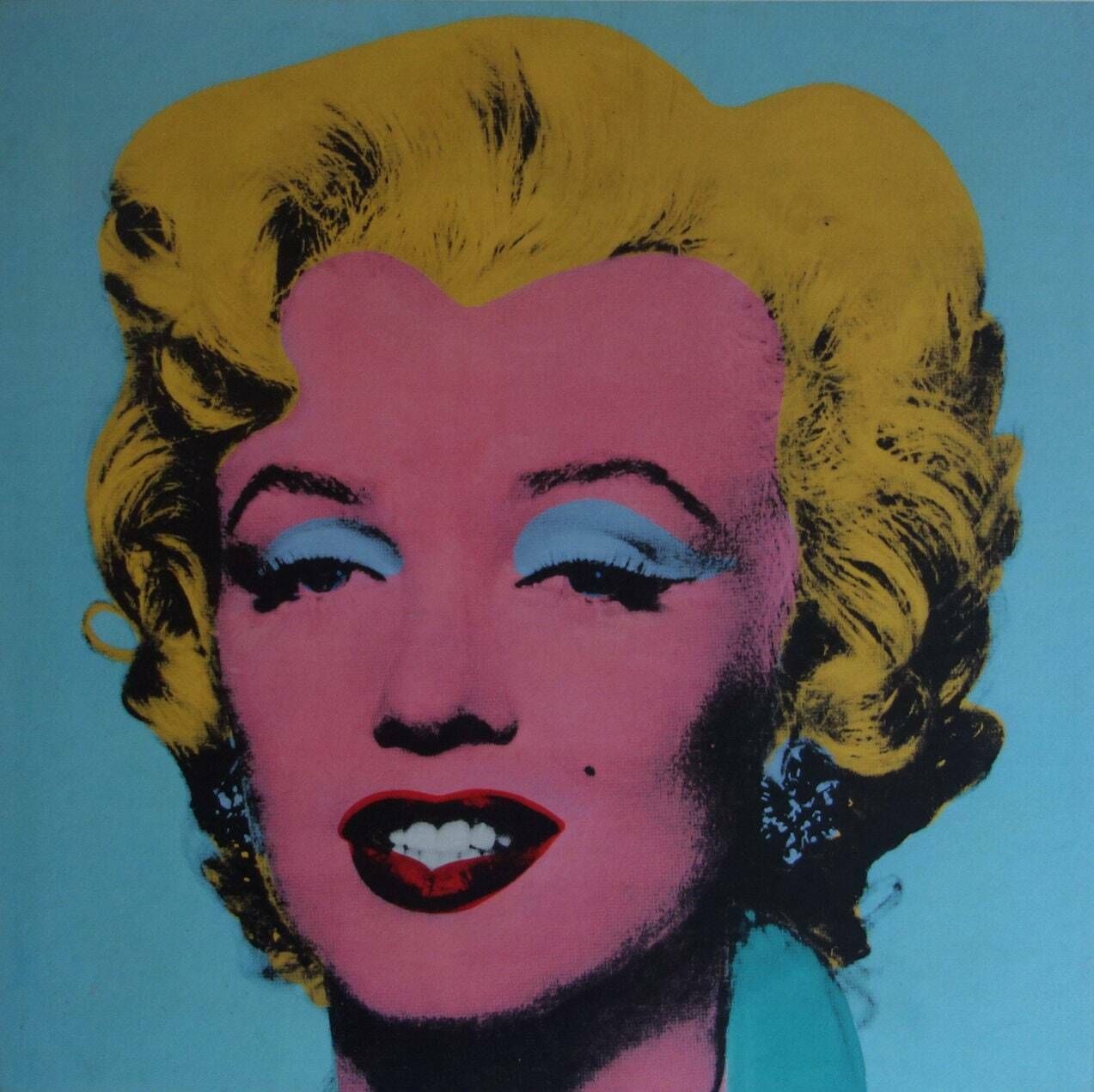 Fine Pop Art Limited Edition Print – Marylin Monroe, Andy Warhol, Signed & Numbered photo furniture