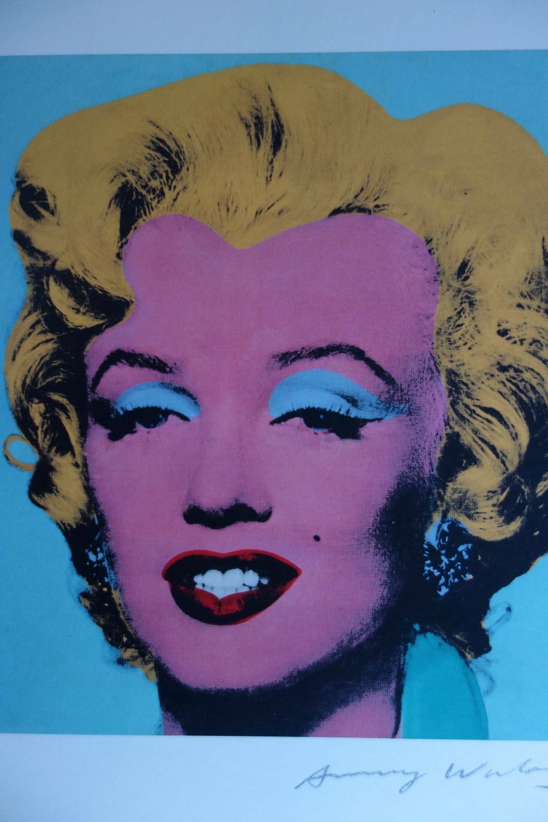 Fine Pop Art Limited Edition Print – Marylin Monroe, Andy Warhol, Signed & Numbered photo for sale