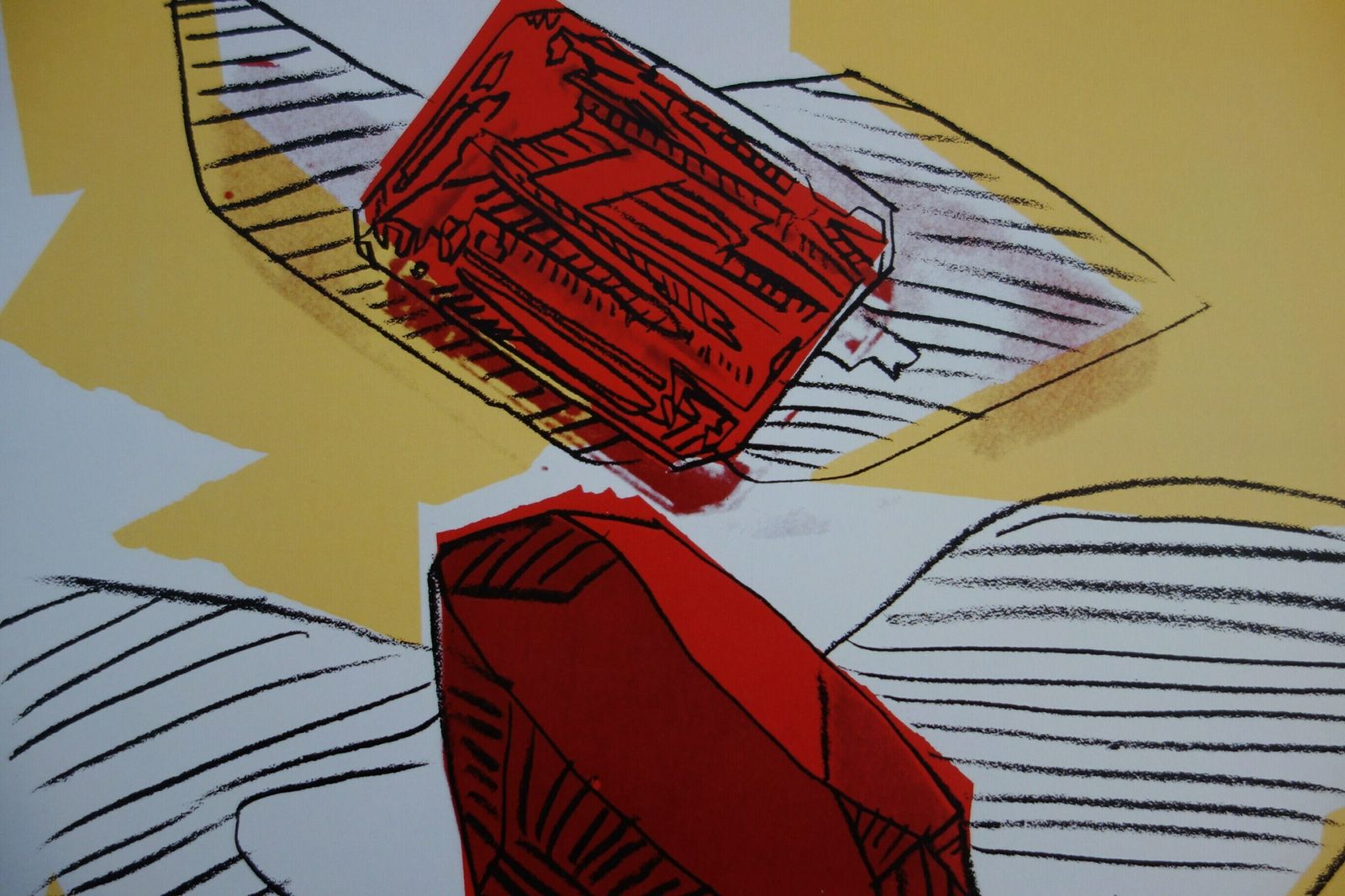 Fine Pop Art Limited Edition Print   Gemstone   Ruby, Andy Warhol, Signed & Numbered And Stamped With Estate Stamp photo for sale