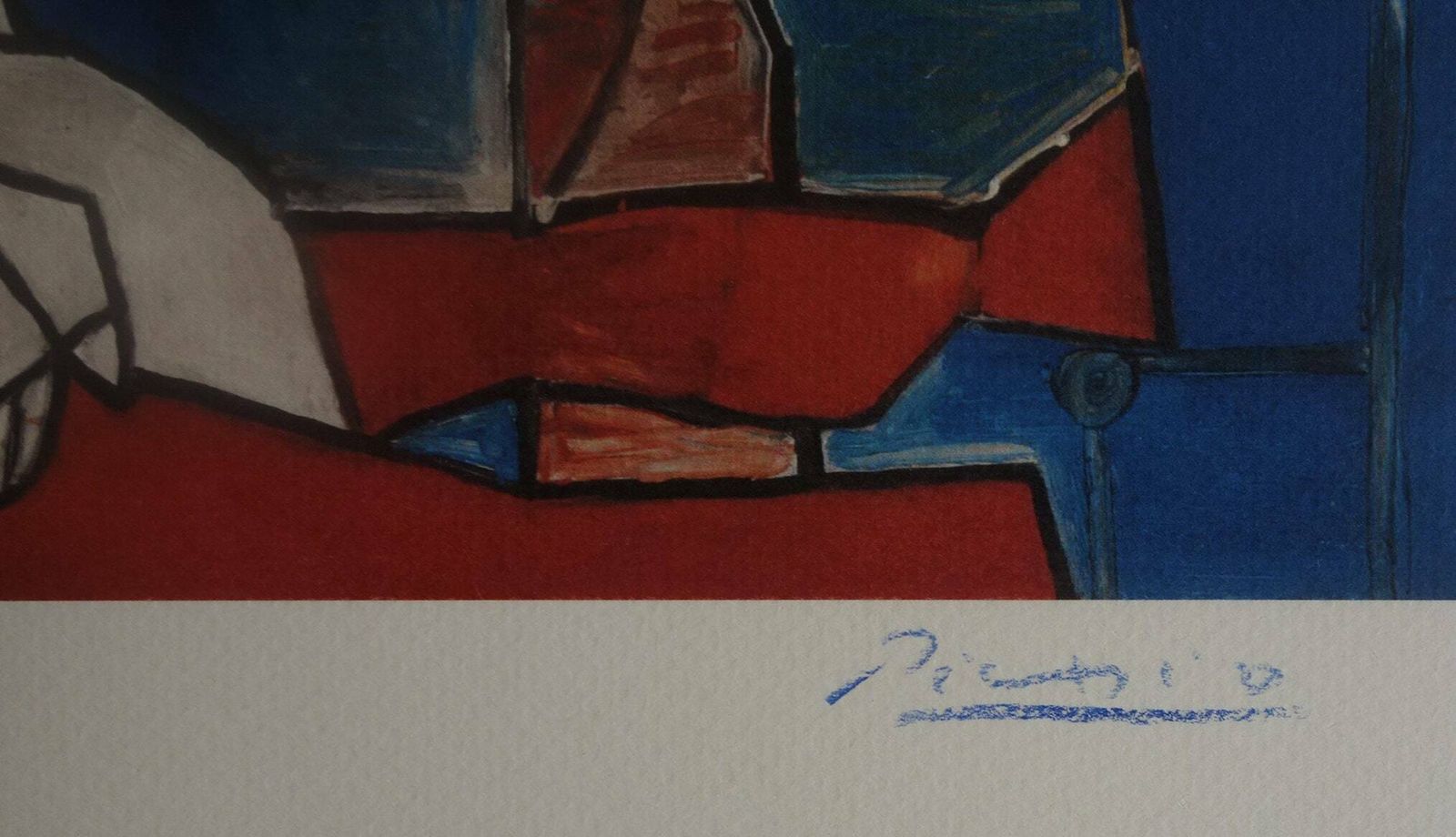 Fine Cubist Limited Edition Print   Portrait Of A Woman, Pablo Picasso, Hand Signed & Numbered photo Art