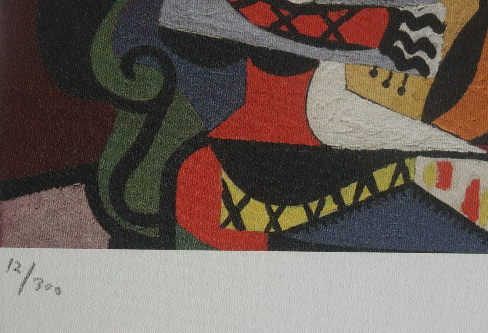 Fine Cubist Limited Edition Print   Portrait Of A Woman, Pablo Picasso, Hand Signed & Numbered photo buy