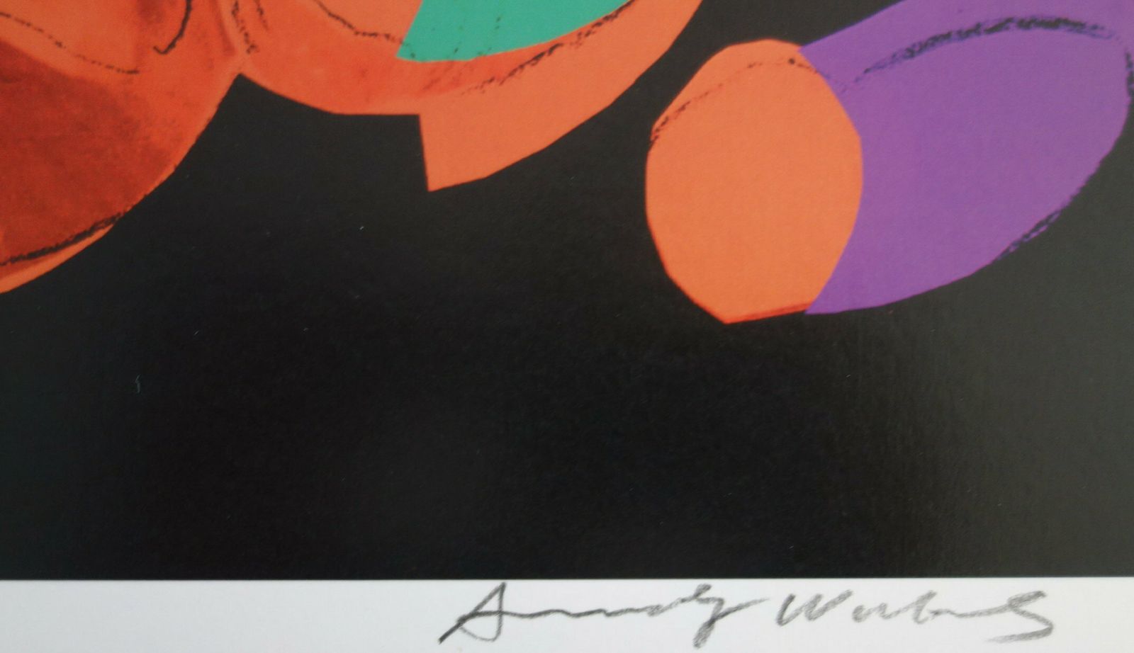 Fine Pop Art Edition Trial Print – Fruits, Andy Warhol, Signed & Stamped With Estate Stamp photo for sale