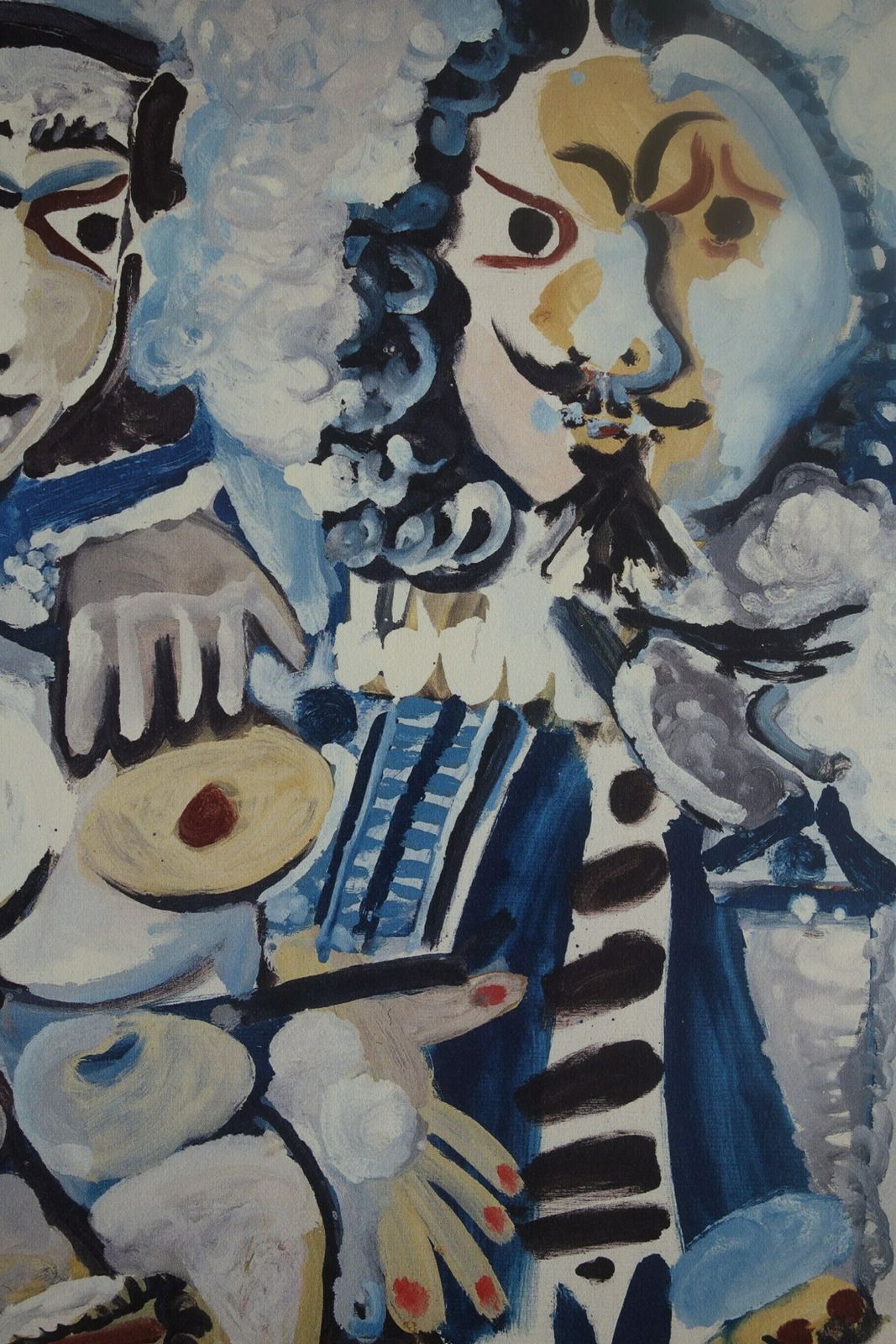 Fine Cubist Limited Edition Print   Musketeer And Nude, Pablo Picasso, Hand Signed & Stamped photo Art