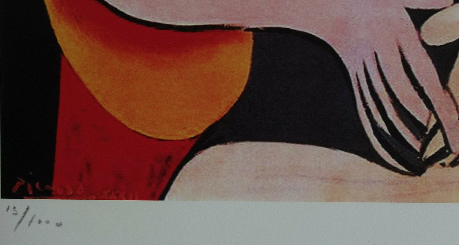 Fine Cubist Limited Edition Print   Femme, Pablo Picasso, Signed & Stamped photo vinterior