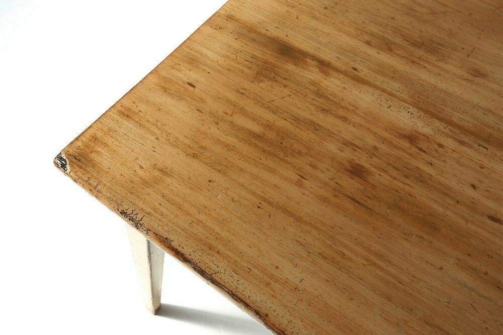 French Farm Table With Tapered Legs, 1800s photo vinterior