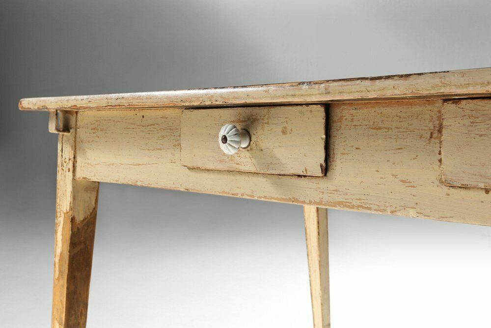 photo for sale French Farm Table With Tapered Legs, 1800s