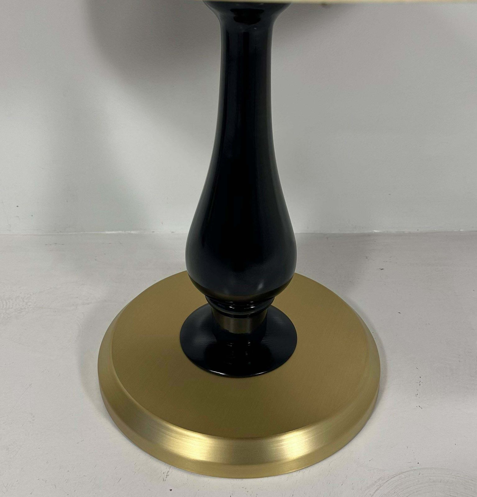 Italian Art Deco Style Parchment, Black Lacquer And Brass Coffee Table photo Furniture