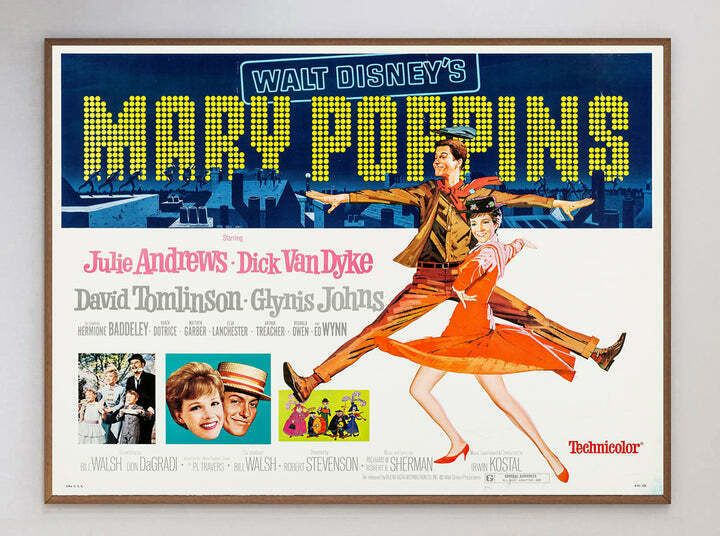 Mary Poppins Original Vintage Poster photo 348.0