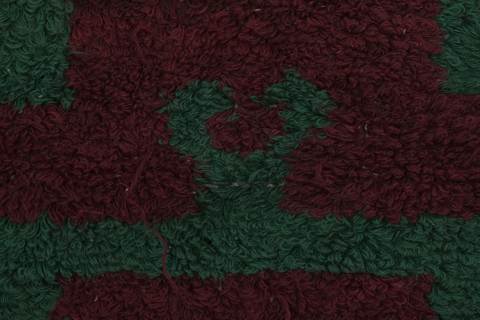 photo furniture Mid Century Modern Tulu Turkish Tulu Rug With Tribal Pattern 3'11'' X 6'10''