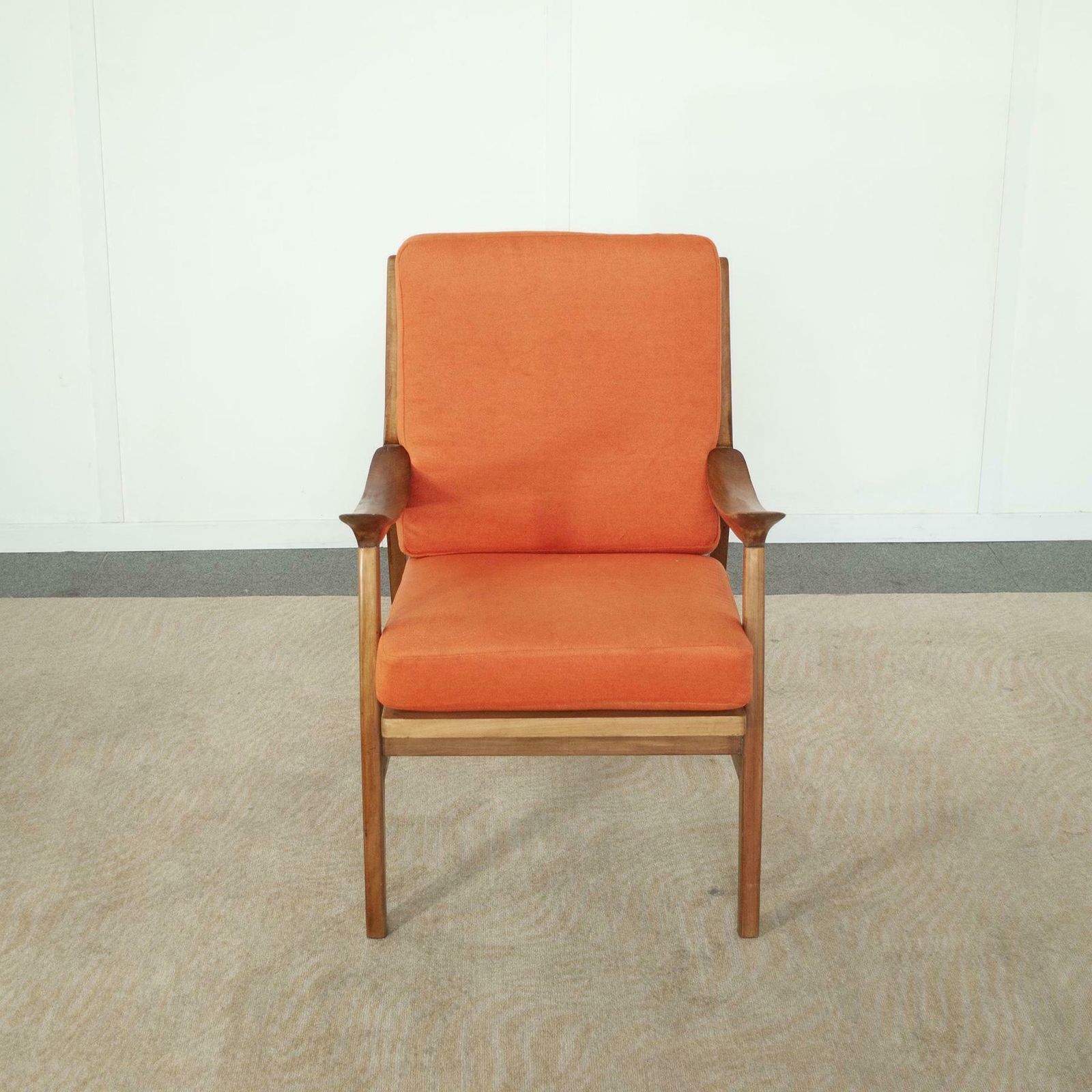 Finn Juhl In The Manner Armchair 1960s photo for sale