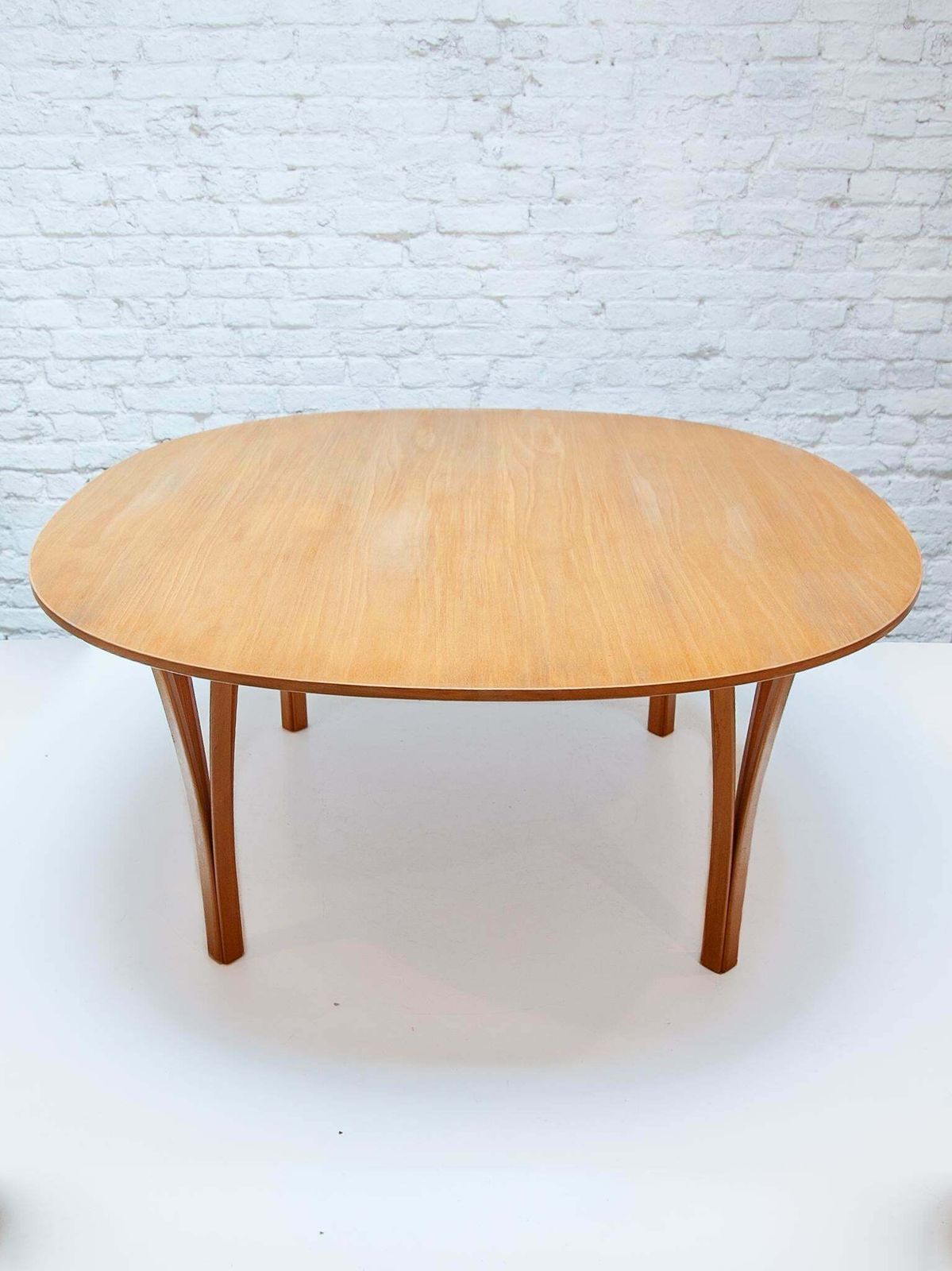 Ellipse Coffee Table By Piet Hein & Bruno Mathsson For Fritz Hansen, 1990 photo furniture