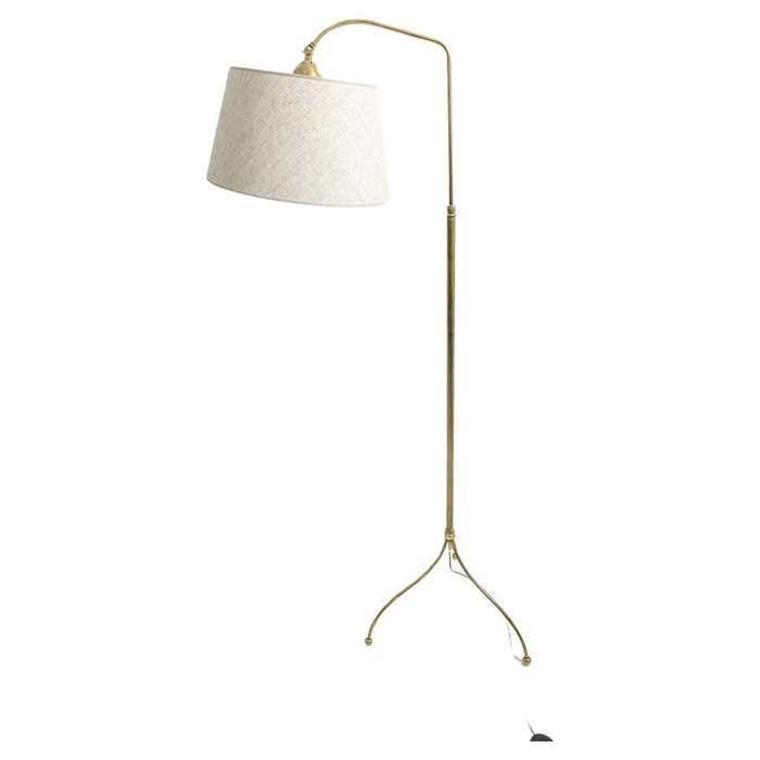 Mid Century Modern Floor Lamp Brass, Italy, 1960s