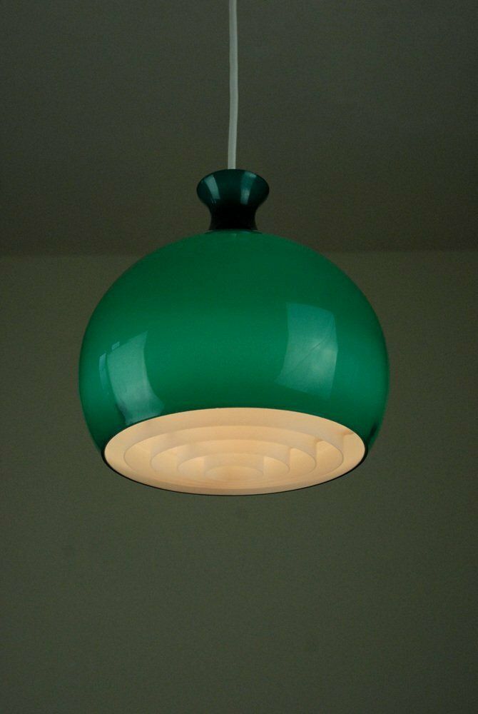 Glass Onion Pendant Lamp By Helge Zimdal For Falkenbergs Lighting, 1960s photo 595.0