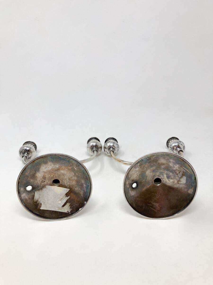 Mid Century Modern Pair Of Christofle Chandelier, 1930s photo vinterior