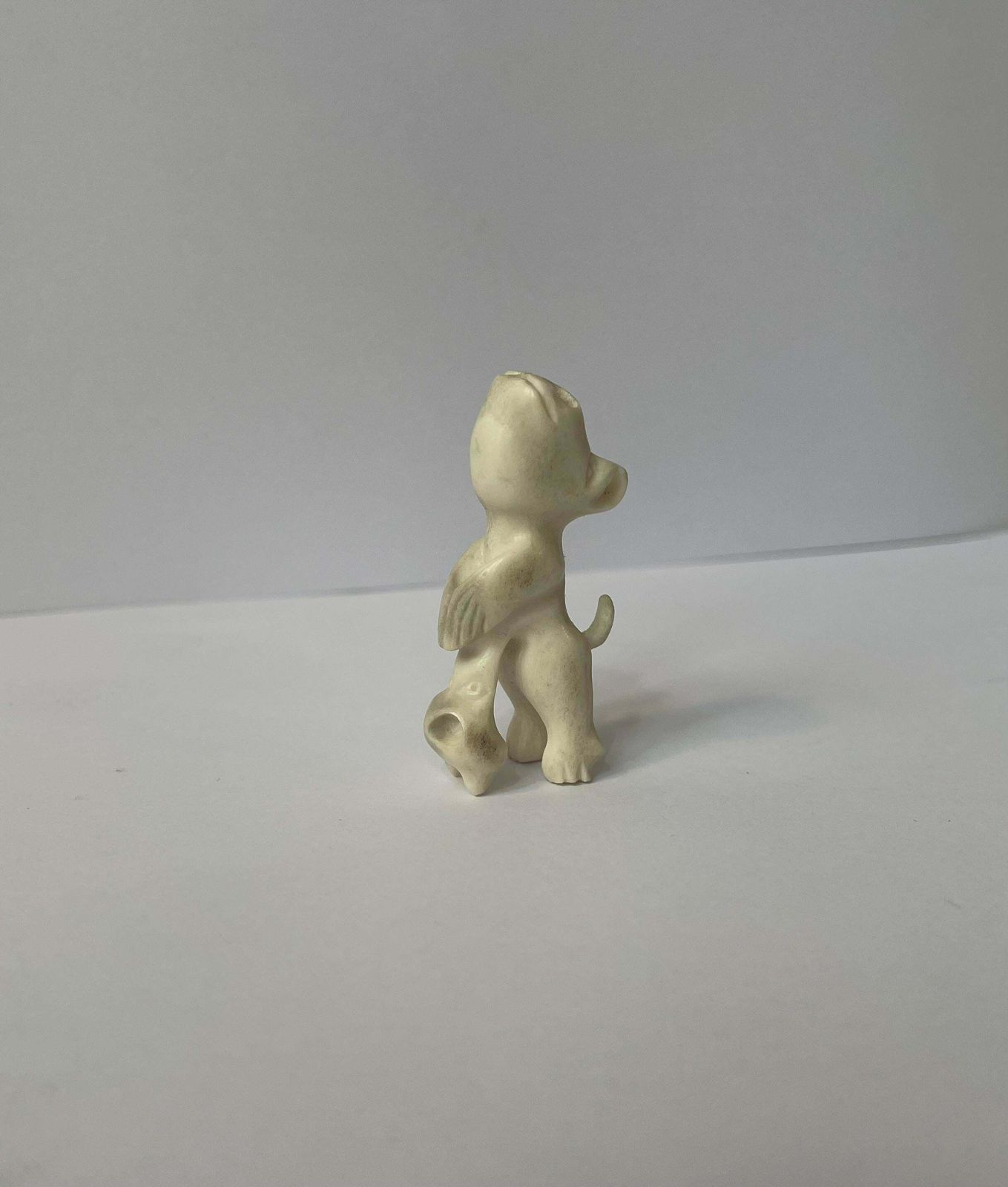 Inuit Tupilak   Mythological Figurine In Carved Bone, Greenland 1930s photo for sale