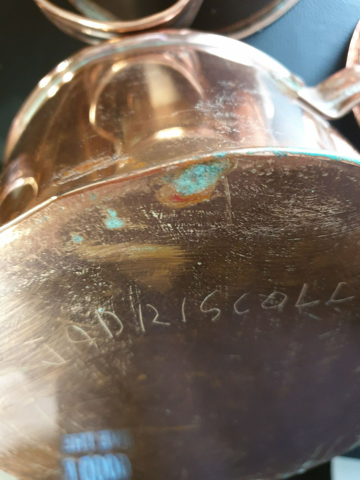French Copper Pans, Vintage French Copper Pots, Six Solid Copper Pans With Lids, Kitchen Decor And Cookware photo vinterior