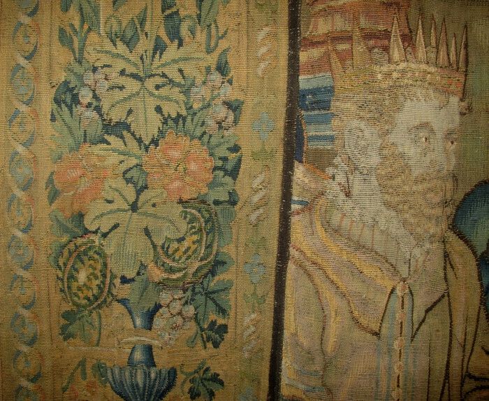 Antique Flemish Tapestry, Circa 1570, 3.40m X 3.70m photo Art