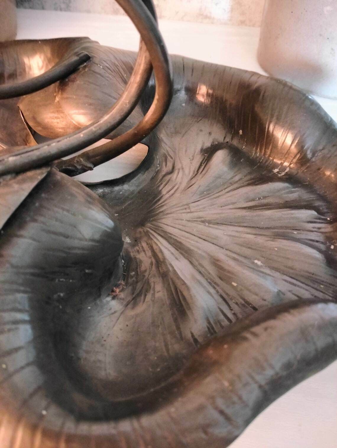 Antique French Art Nouveau Tray, A.E. Chanal, Fruit Bowl, Sweet Bowl, Dresser Accessory photo vinterior