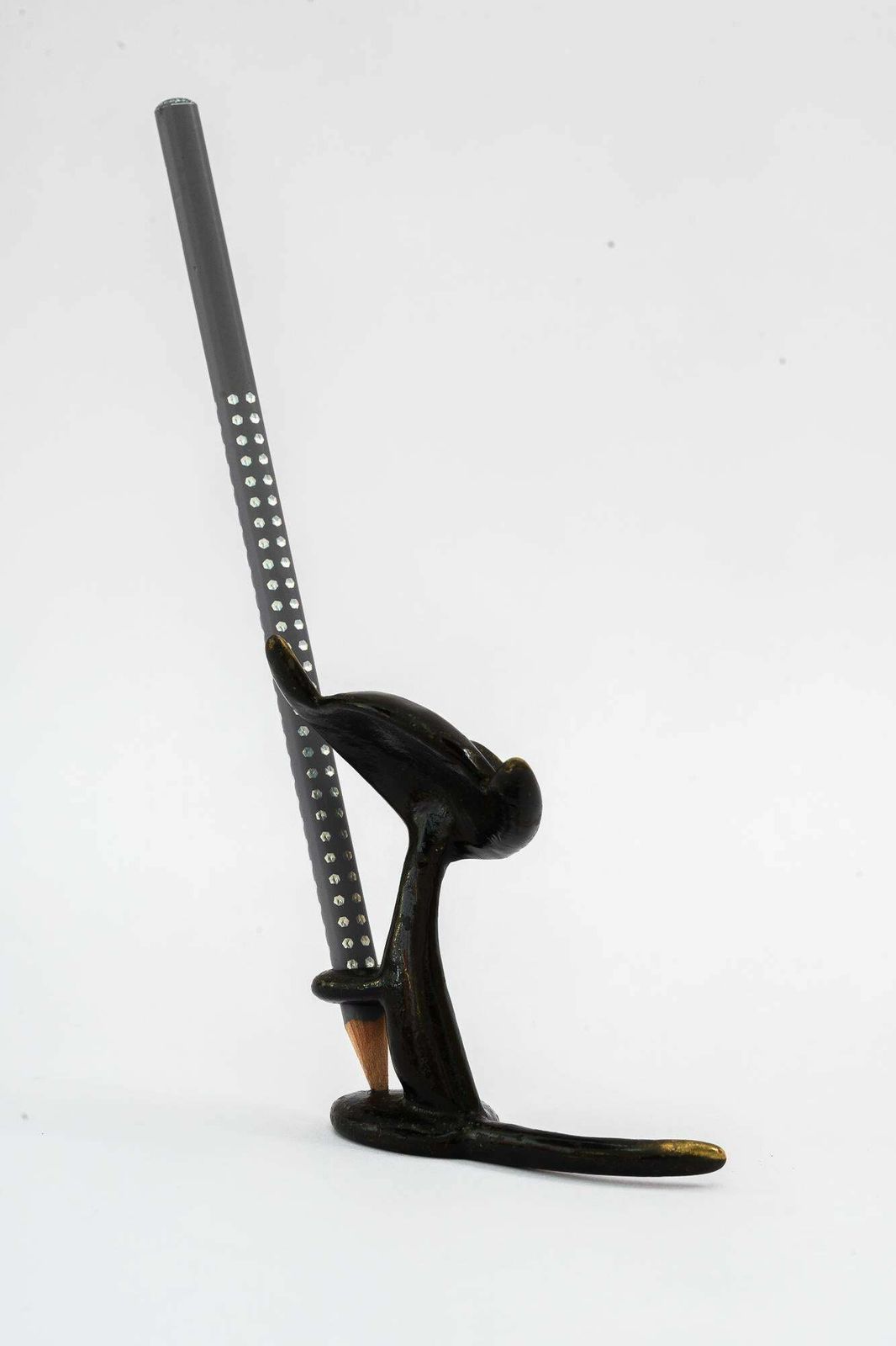 Pen Holder By Walter Bosse Shows A Cat Around 1950s photo 248.0