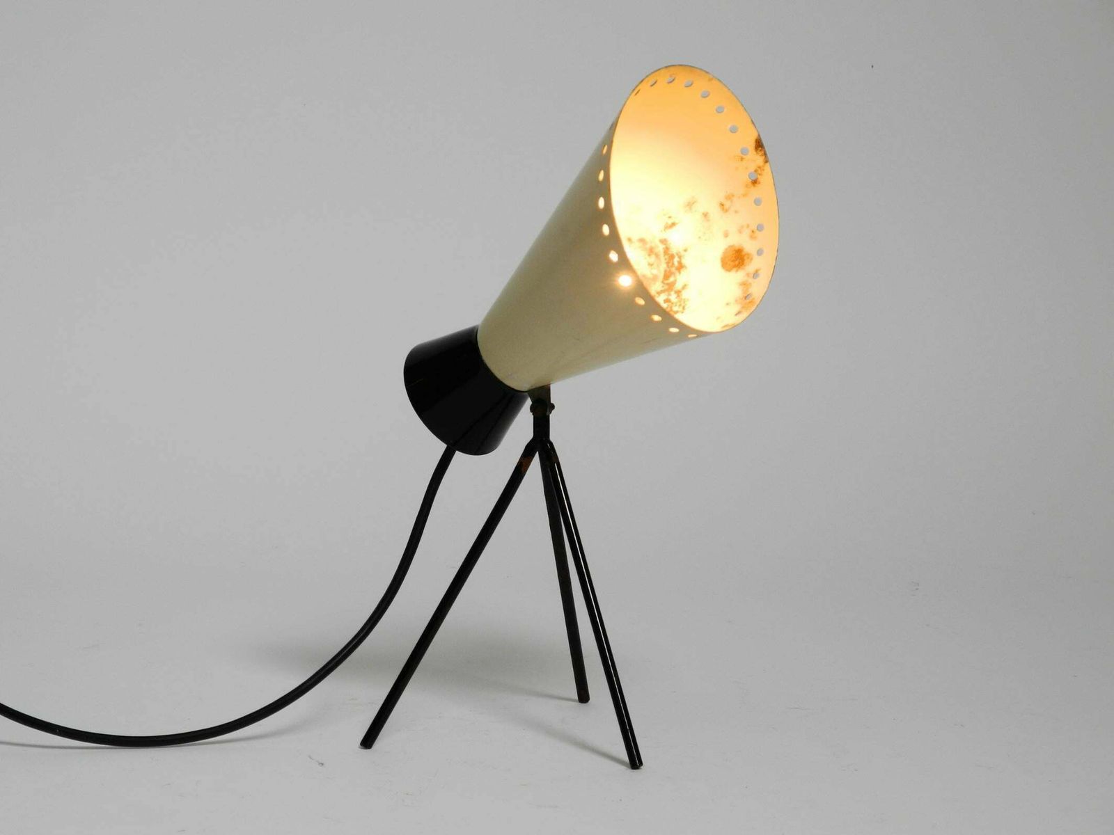 Great Mid Century Modern Tripod Table Lamp By Josef Hurka For Napako Czech photo buy