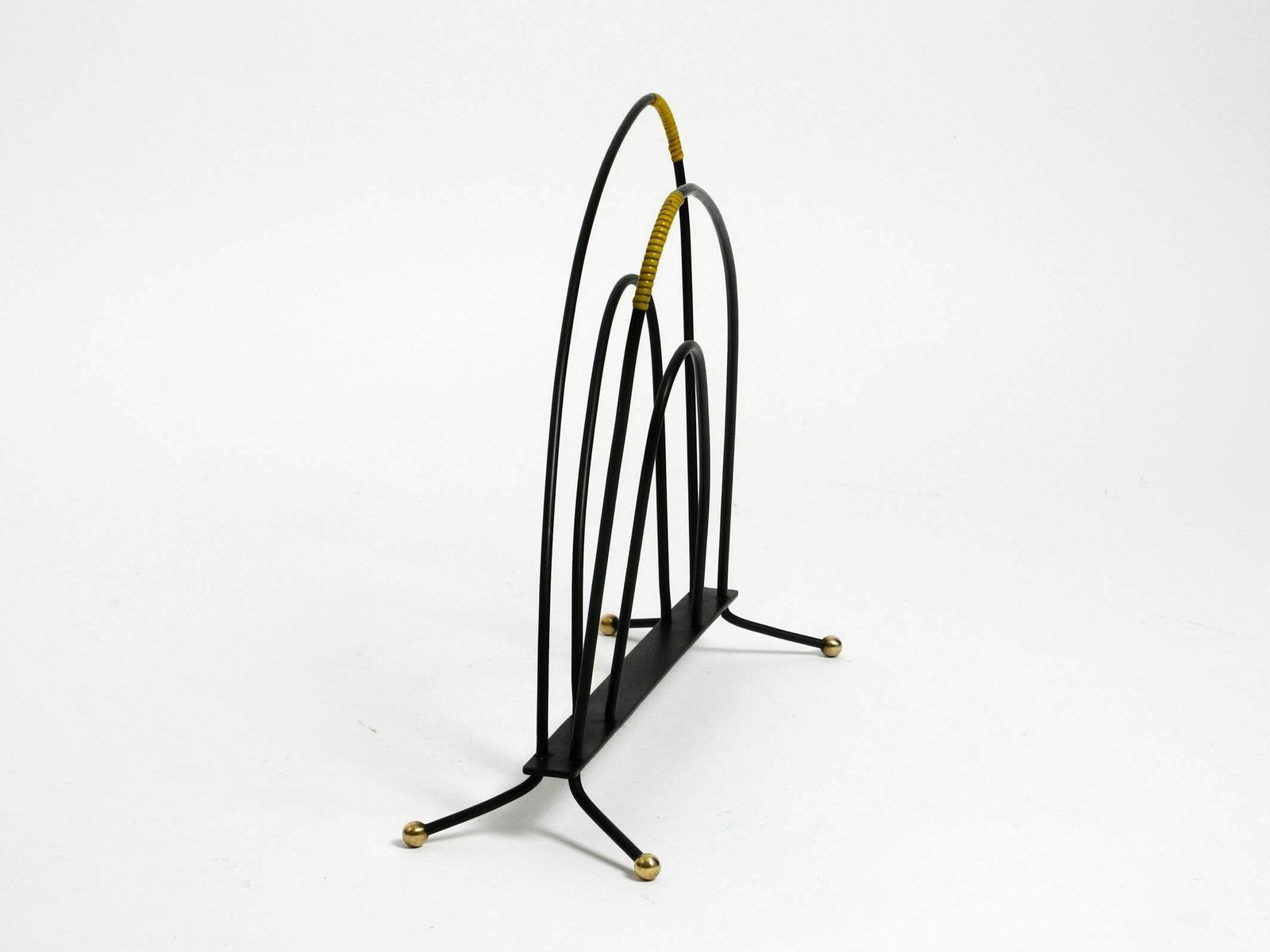 Extraordinary Mid Century Modern Newspaper And Magazine Stand Made Of Iron photo 552.0