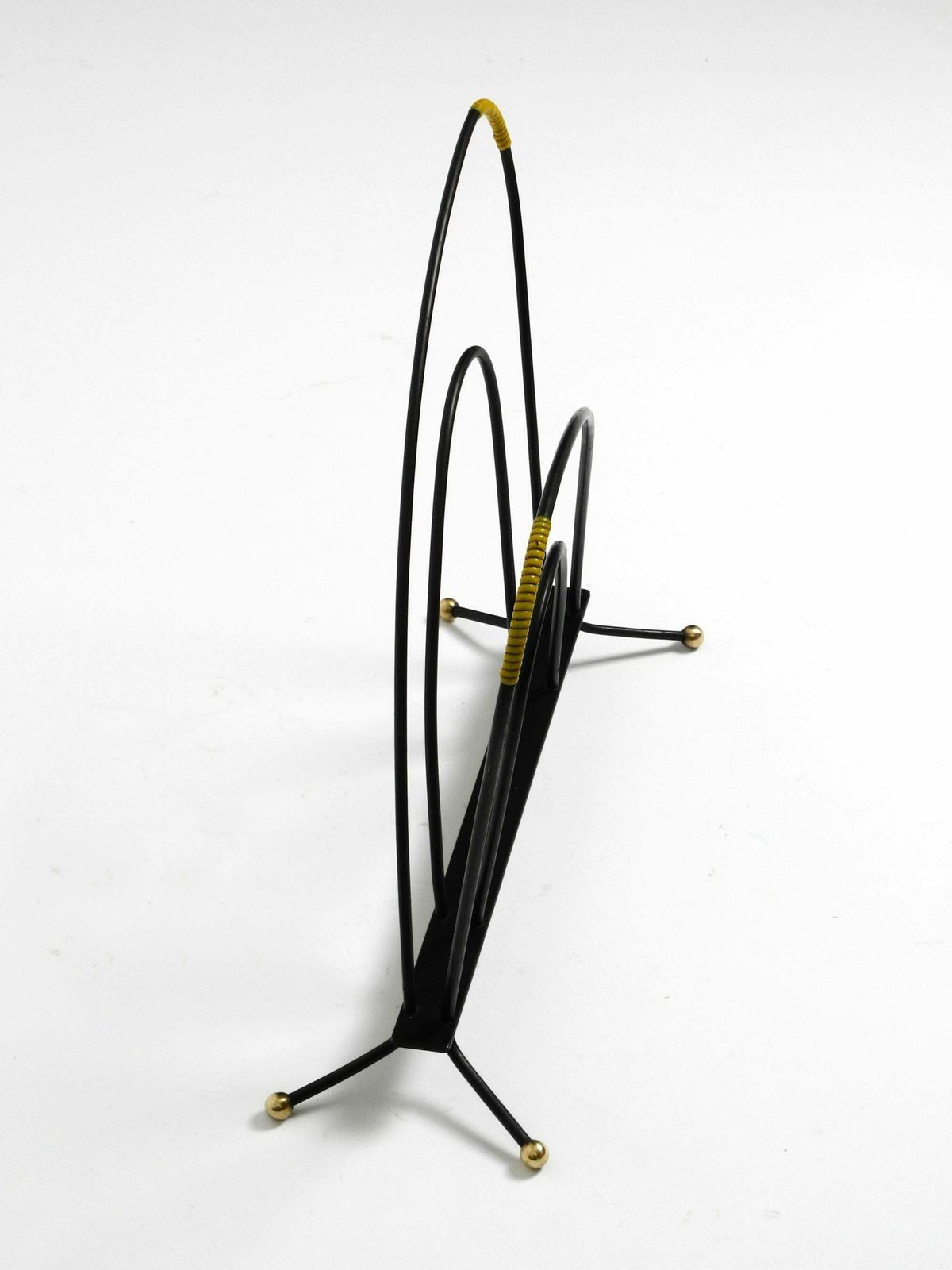 photo furniture Extraordinary Mid Century Modern Newspaper And Magazine Stand Made Of Iron