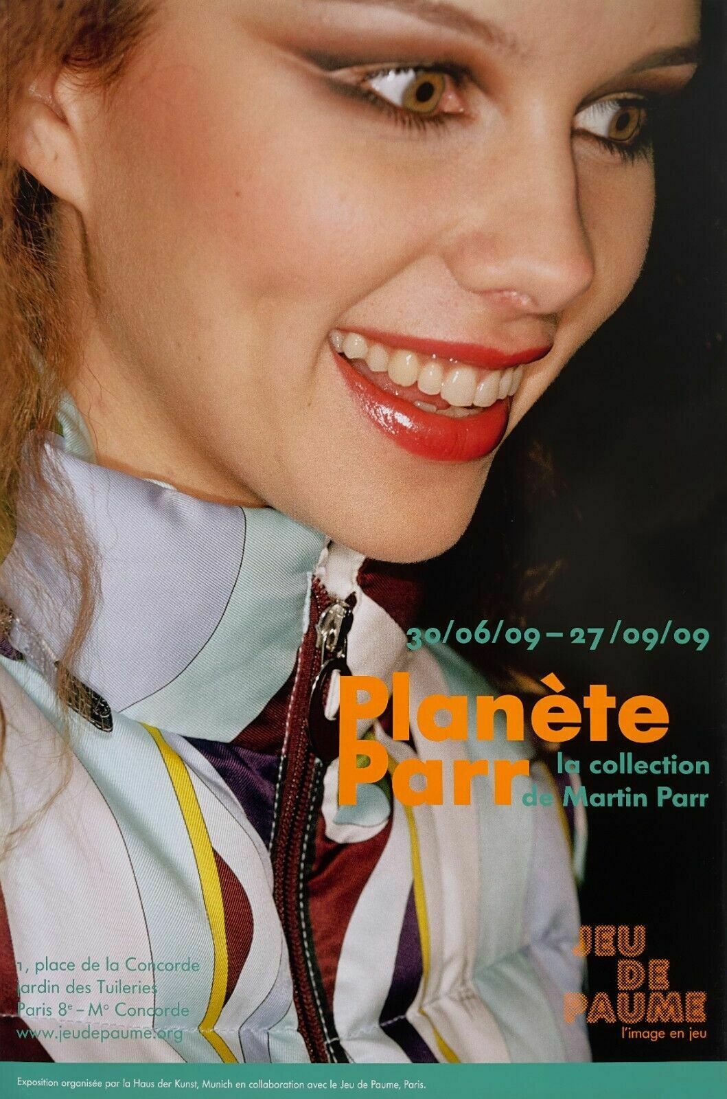 Martin Parr   Poster Exhibition Poster Paris Jeu De Paume 2009 Rare