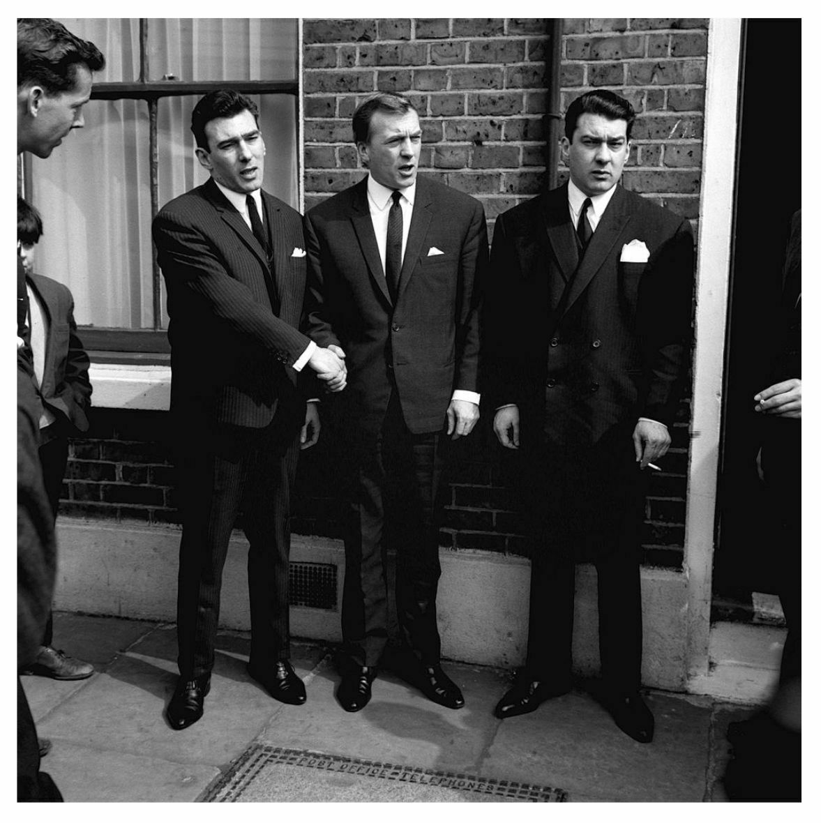 Kray Brothers Framed In White photo furniture