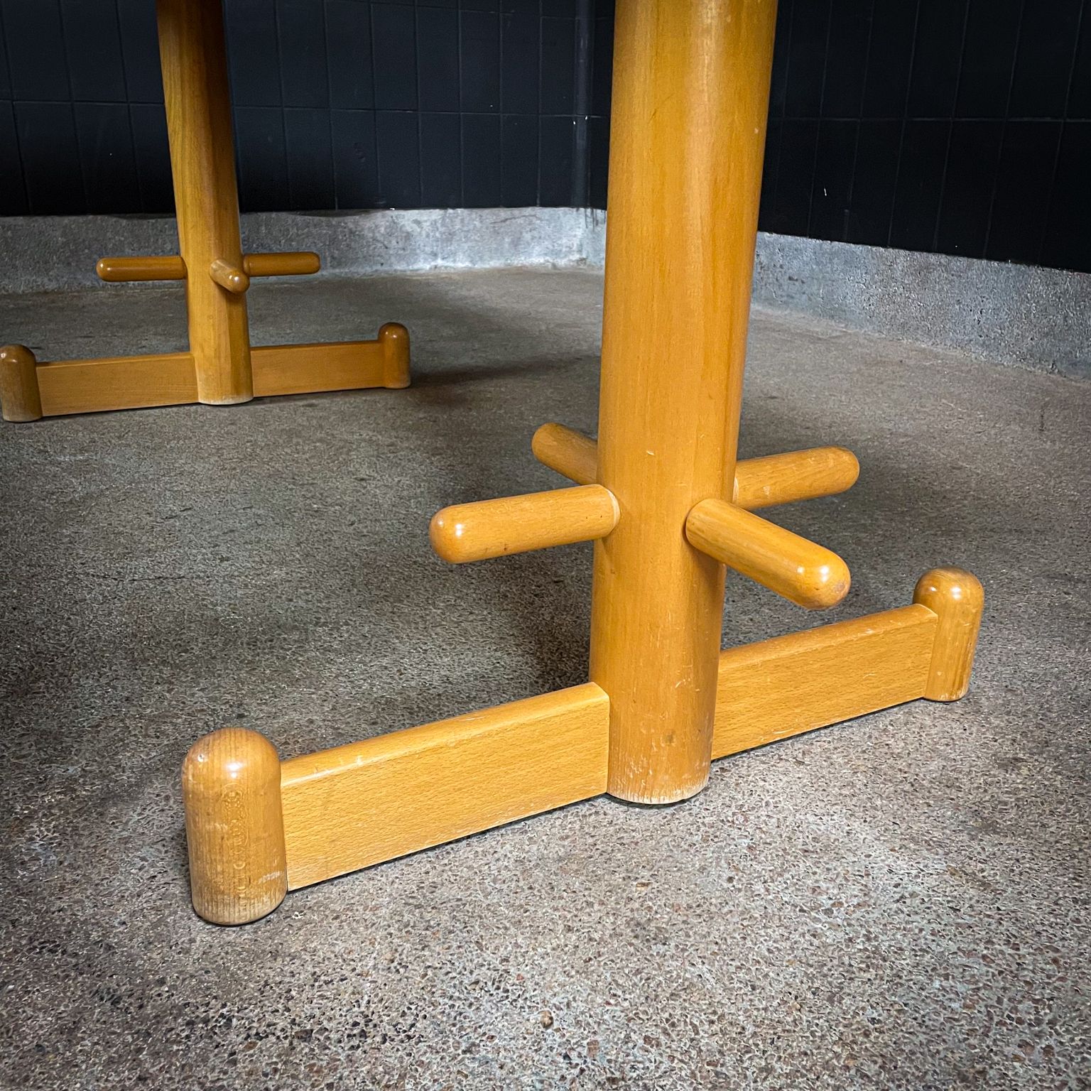 Vintage Stokke Pendulem Eetkamerset – 4 Stoelen & Uitneembare Eettafel photo vintage