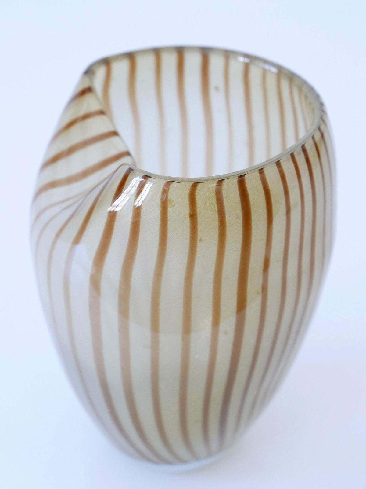 1510.0 Decorative Mid Century Modern Murano Glass Vase Italy 1960s photo