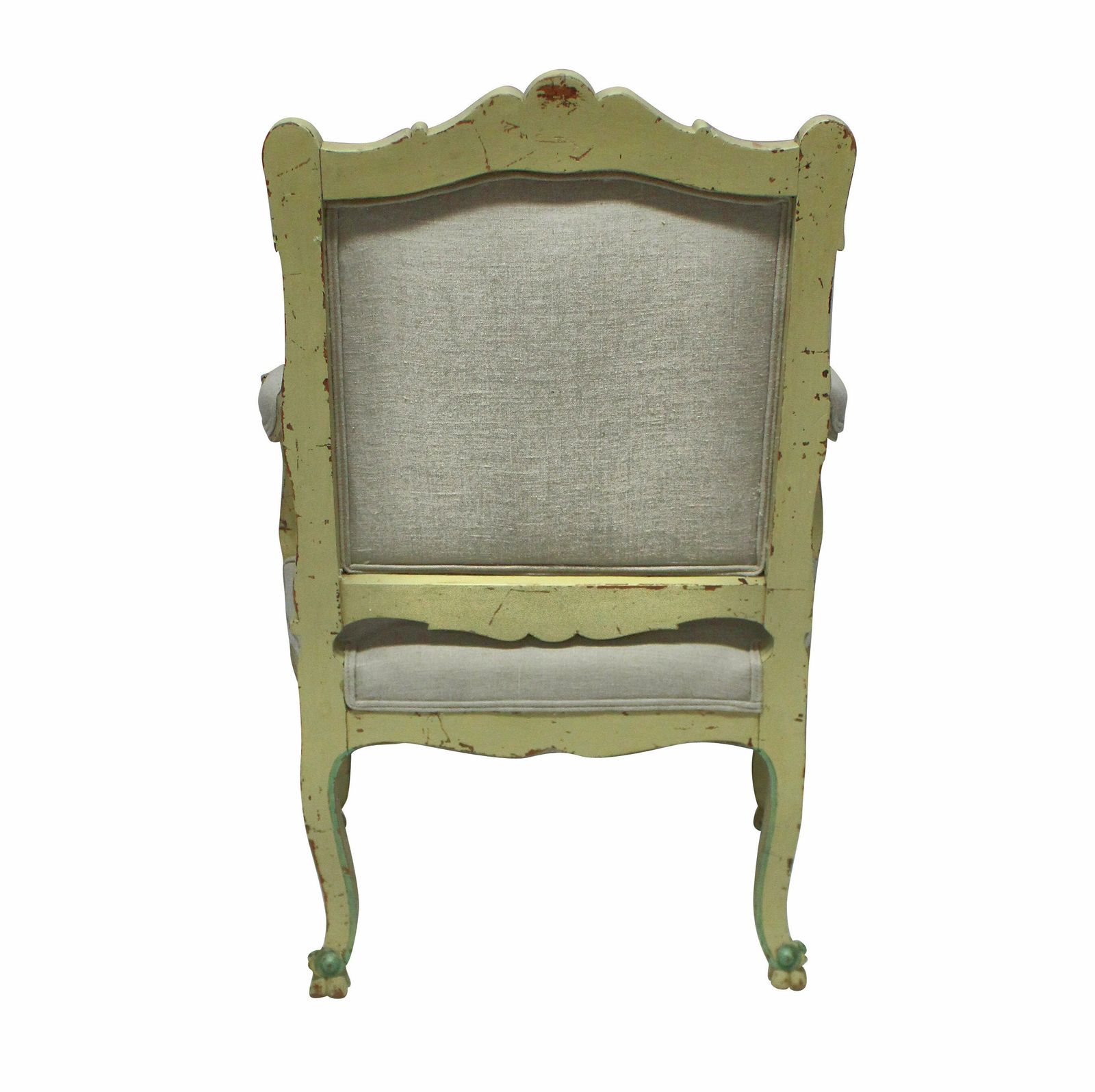 A Pair Of 1930's Painted Louis XV Style Armchairs photo 2301.0