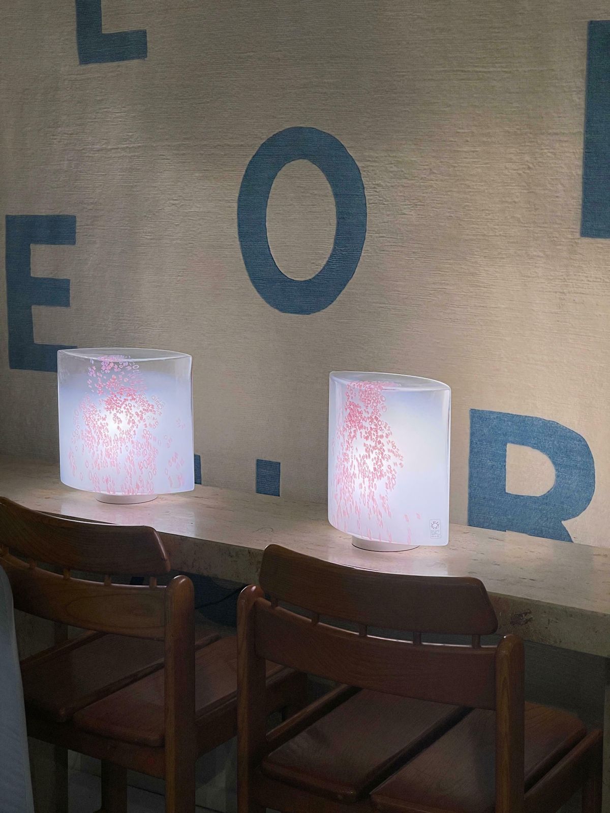 Pair Of Idra Lamps By Rosanna Toso photo vinterior