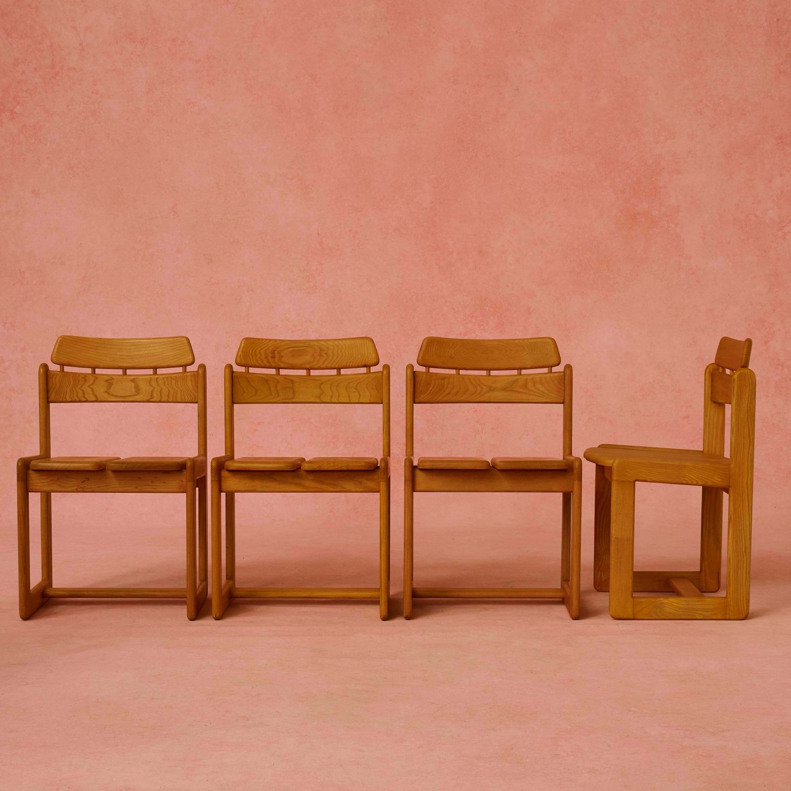 Tapiolina Chairs In Ash Wood By Ilmari Tapiovaara For Fratelli Montina photo furniture