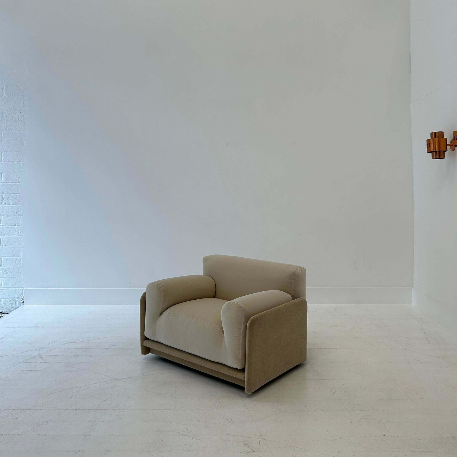 1970s Modernist Italian Framed Armchair photo buy