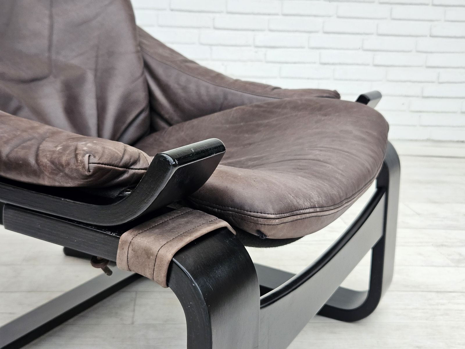 1970s, Swedish Design By Ake Fribyter For Nelo, Kroken Lounge Chair, Original Condition. photo vinterior