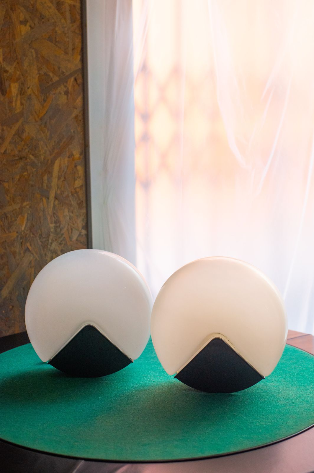 Set Of 2 Murano Glass Wall Lights By Roberto Pamio For Leucos, Italy, 1970s photo furniture