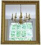 Antique C1900 Large Quality Gilt Overmantle Wall Mirror photo vintage