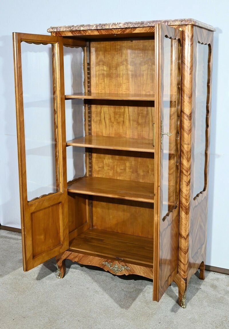 Small Rosewood Showcase, Louis XV Style – Early 20th Century photo 2535.9596772200002