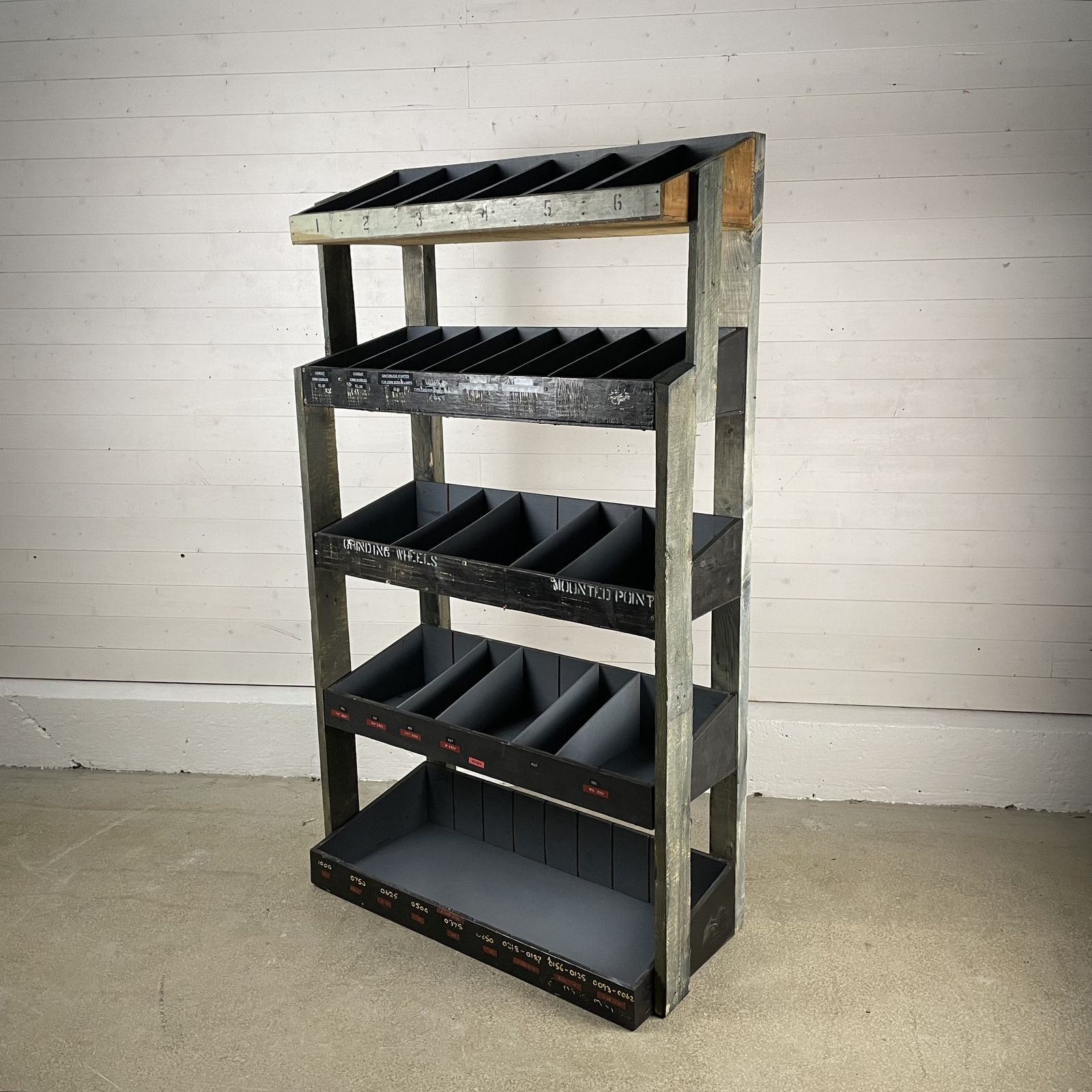 Vintage Industrial Shelving Unit