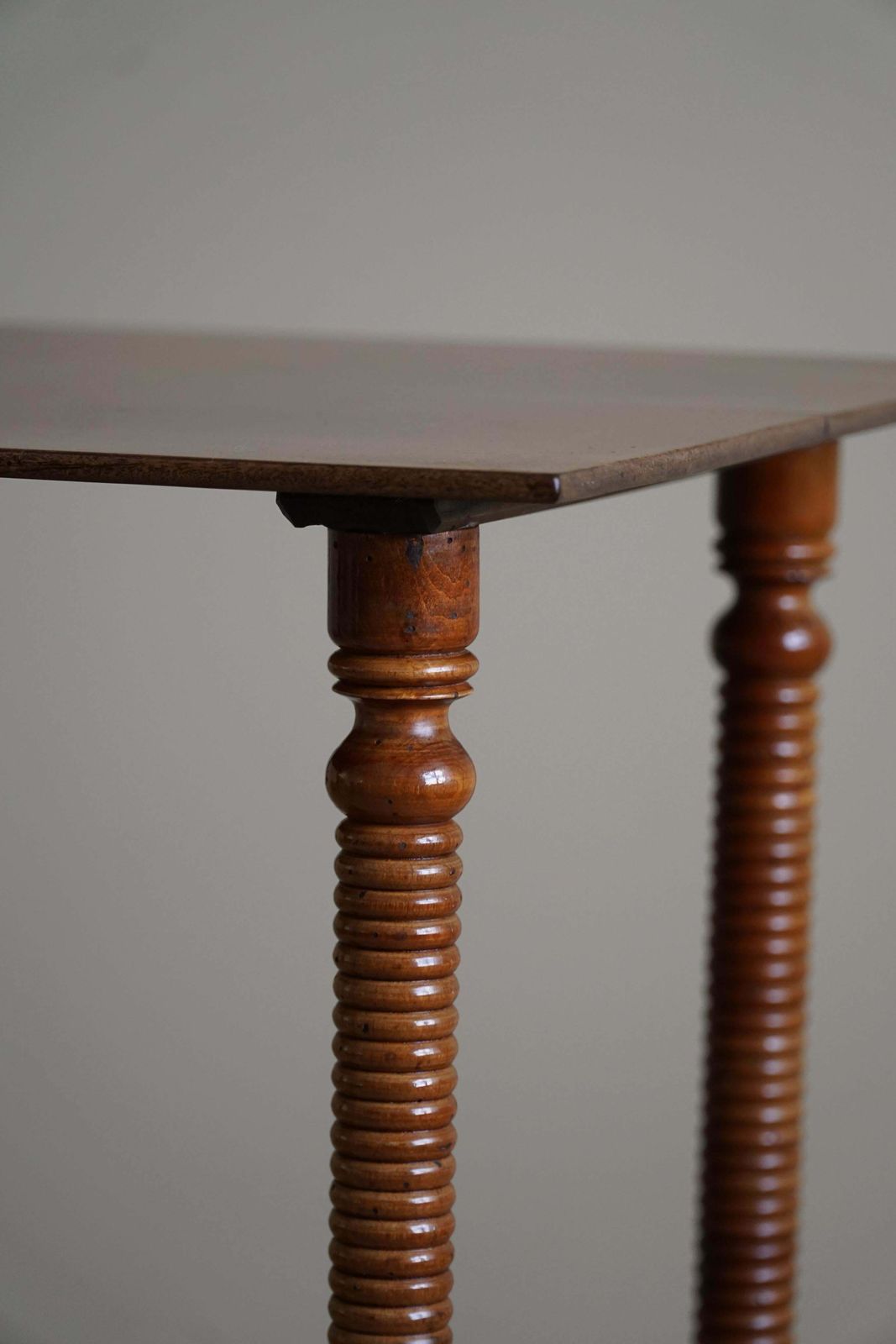 Danish Side Table / Pedestal With Finely Carved Legs, Early 20th Century photo Furniture