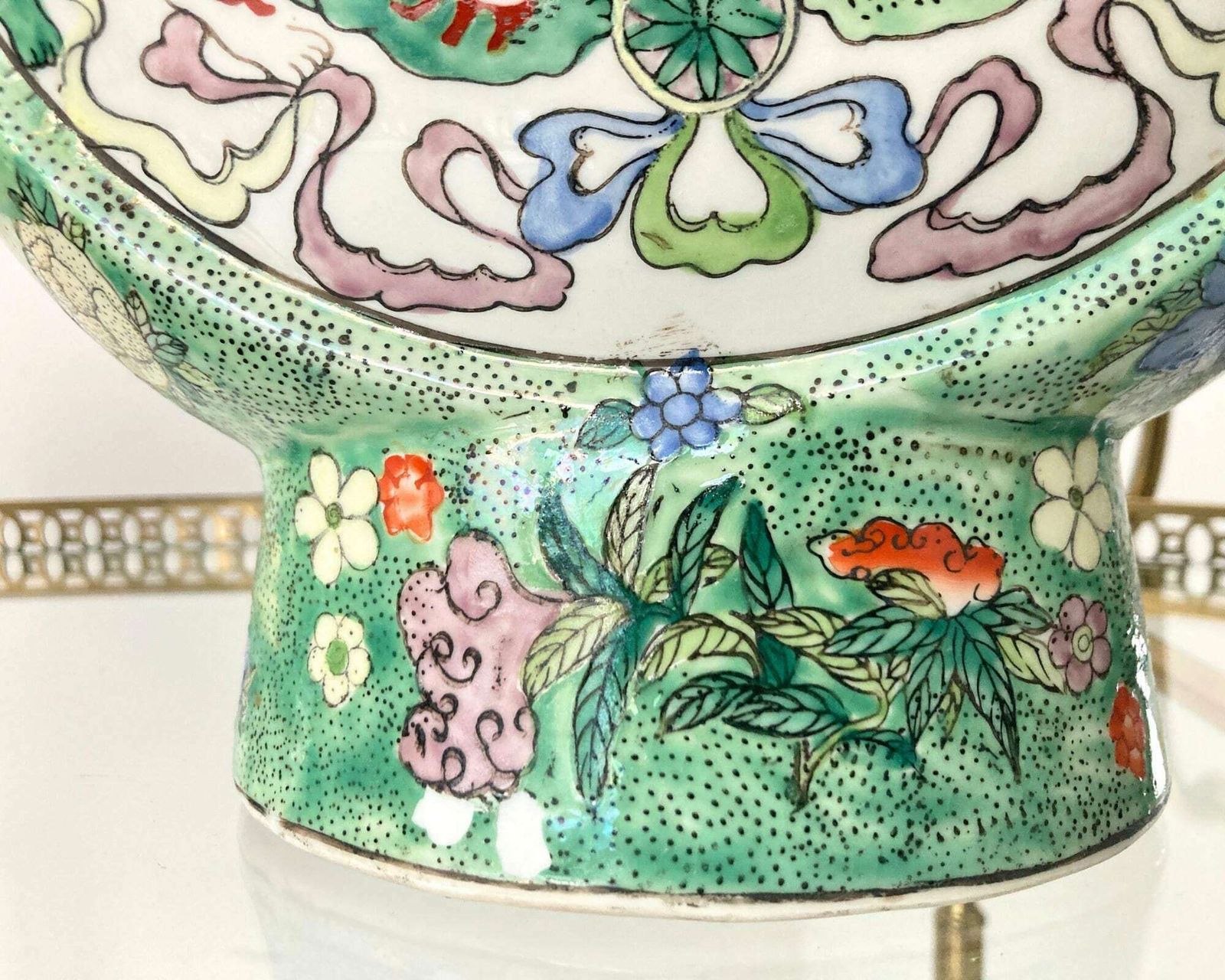 Paar Maanvaas | Een Paar Chinese Vazen | 2 Stuks | Mid Century photo Woonaccessoires
