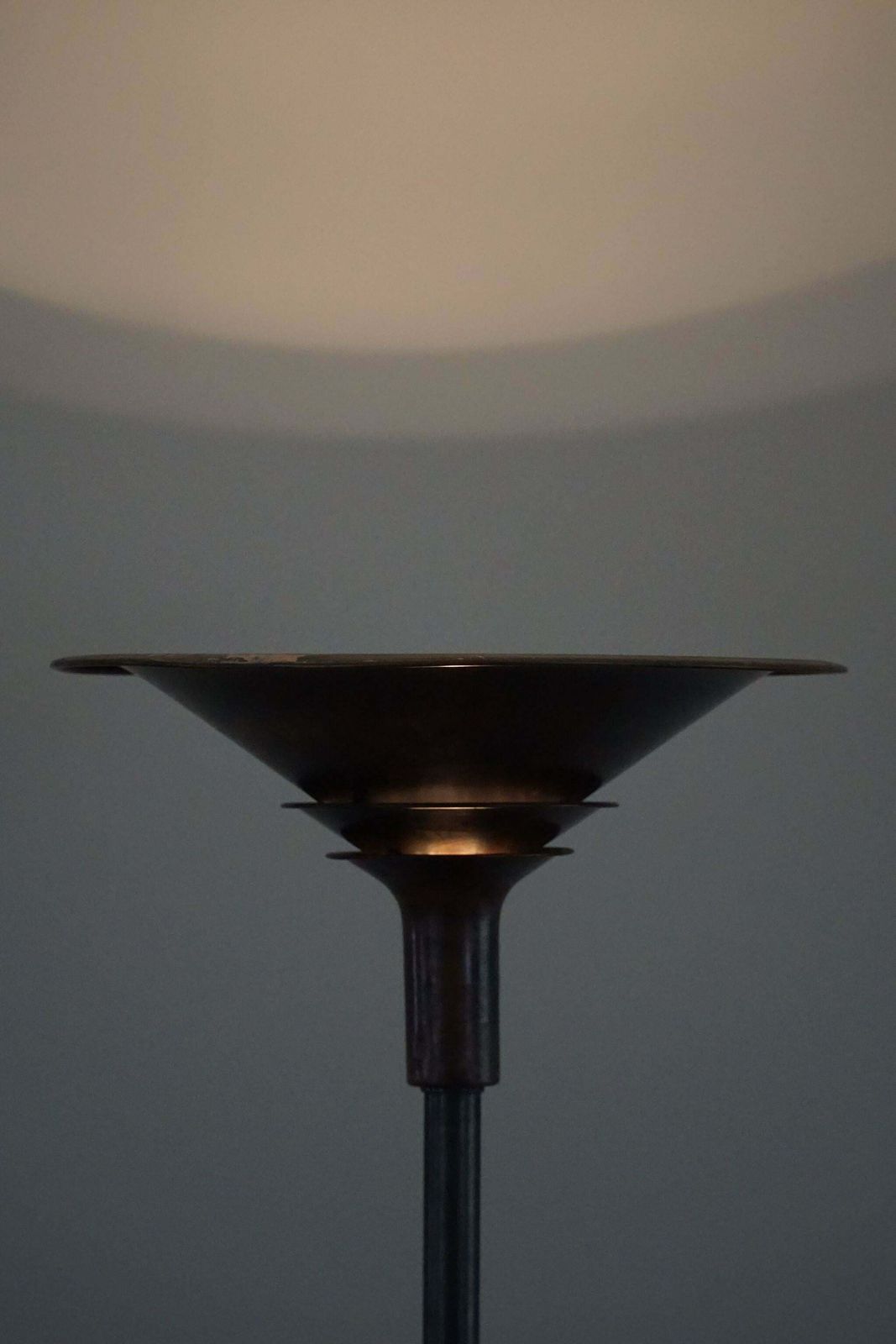 Danish Art Deco Uplight Floor Lamp By Louis Poulsen, Model "A Lamp", 1930s photo for sale