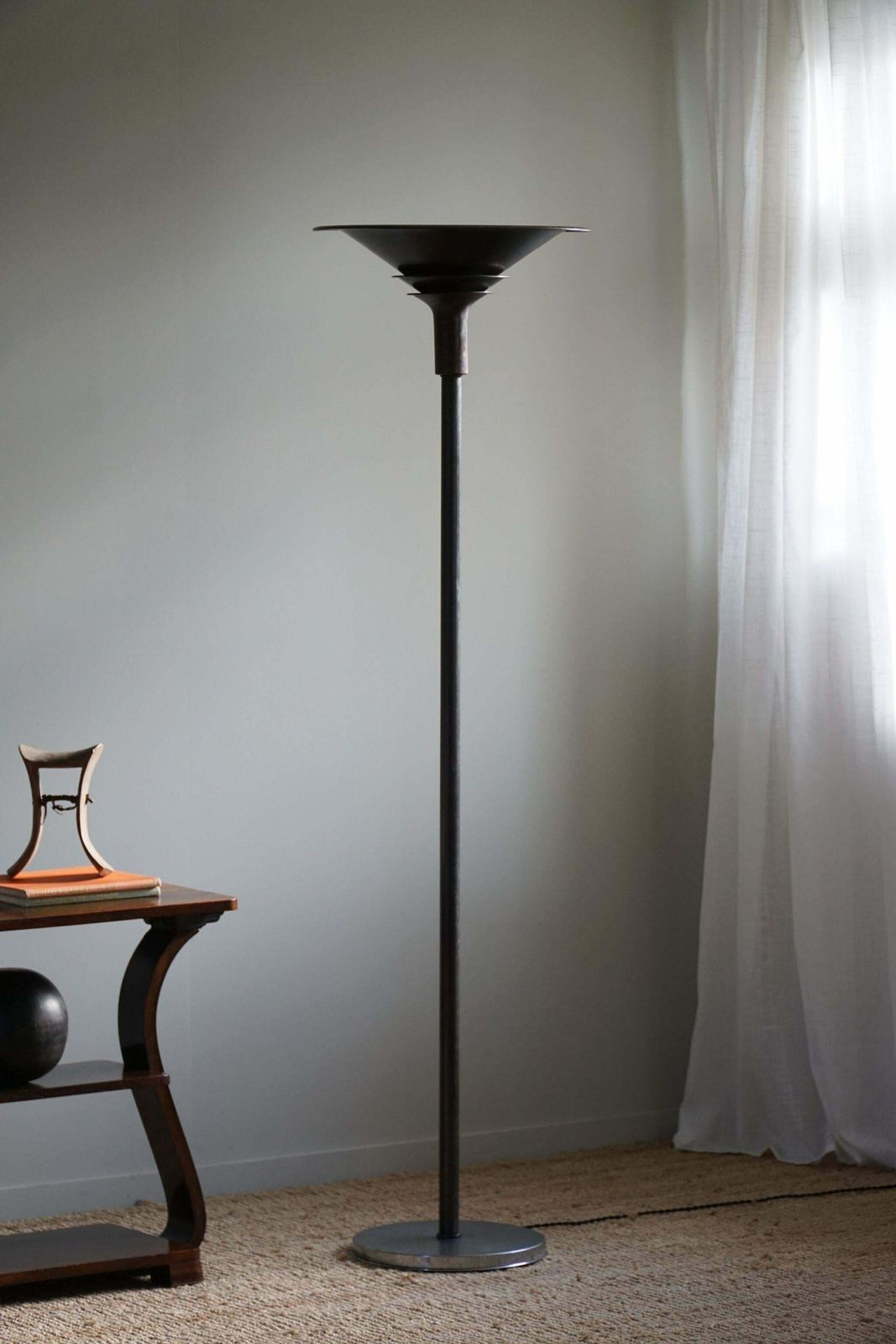 photo buy Danish Art Deco Uplight Floor Lamp By Louis Poulsen, Model "A Lamp", 1930s