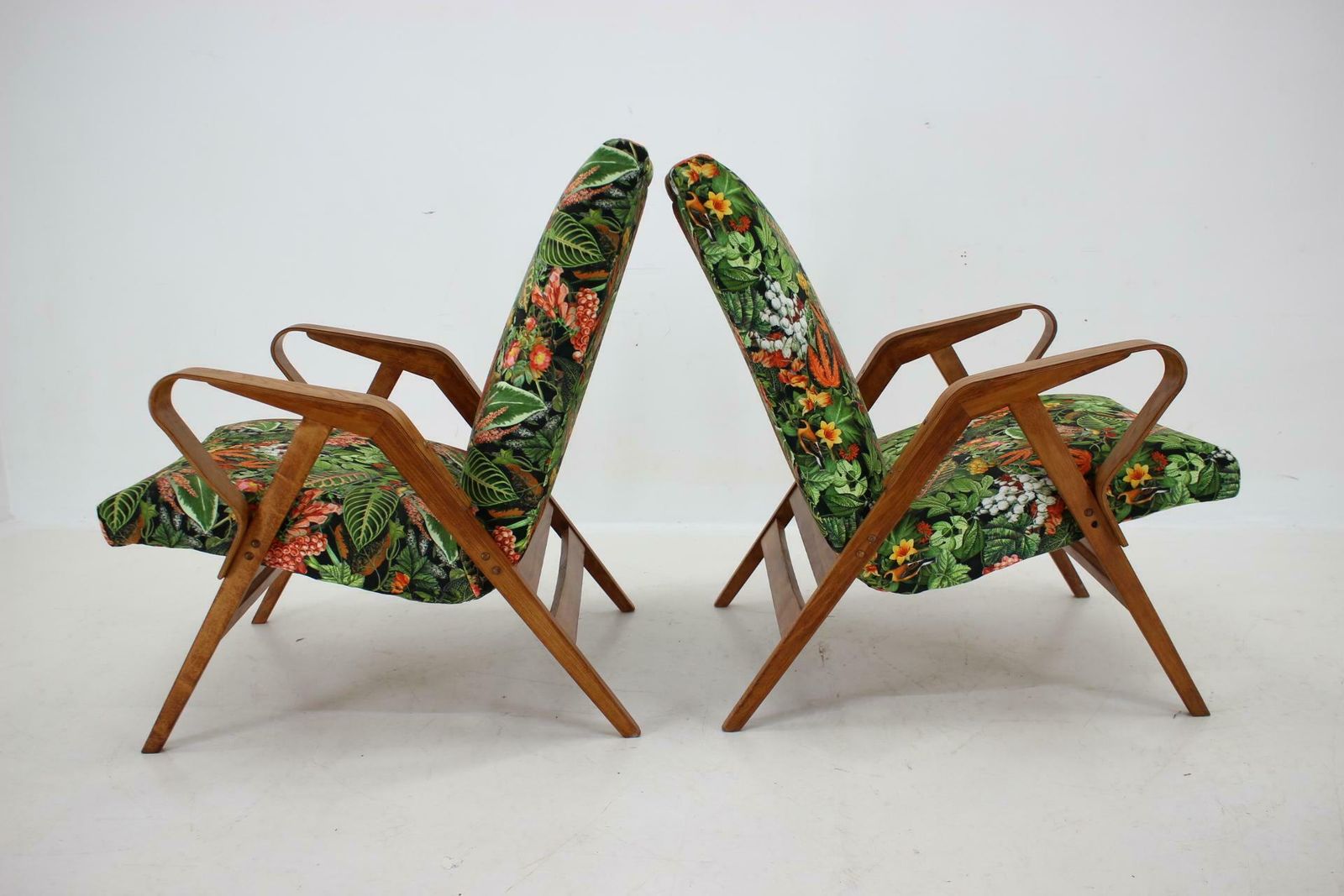 1960s Pair Of Restored Tatra Chairs, Czechoslovakia photo for sale