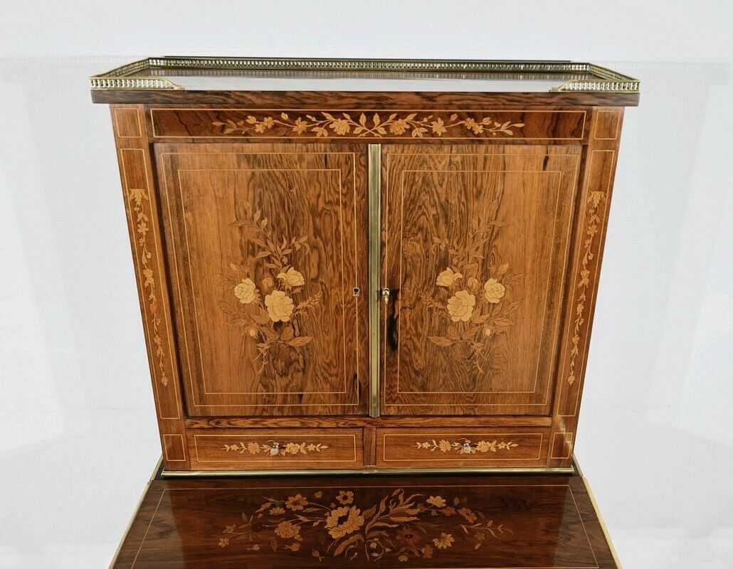 Small Writing Cabinet, Louis XVI – Mid 19th Century photo vinterior