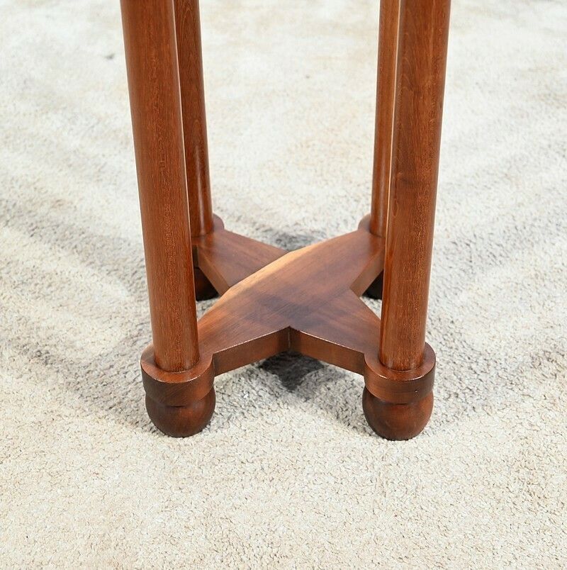 photo furniture Small Powder Pedestal Table, Empire Style – 2nd Half Of The 19th Century