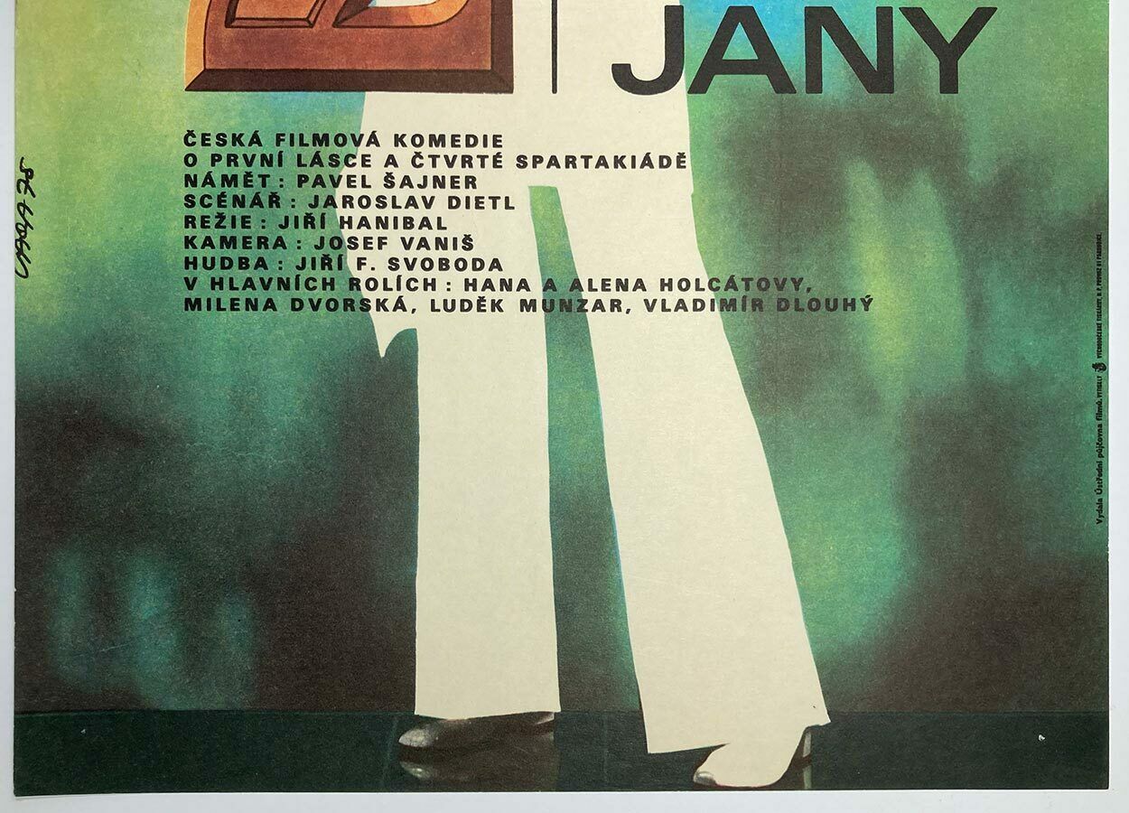 Movie Poster, Anne, Jane’s Sister, Karel Vaca, 1975 photo Art